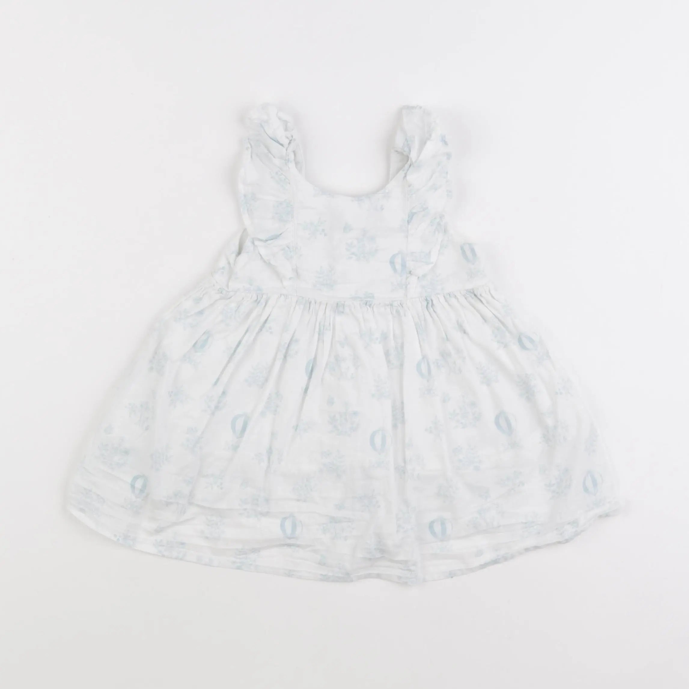 Vertbaudet - robe bleu - 9 mois