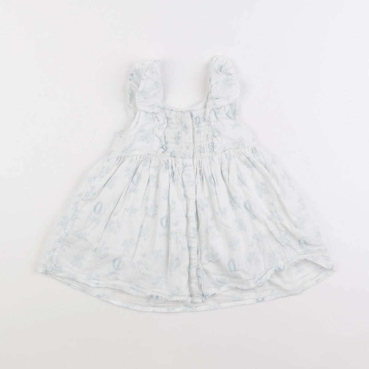 Vertbaudet - robe bleu - 9 mois