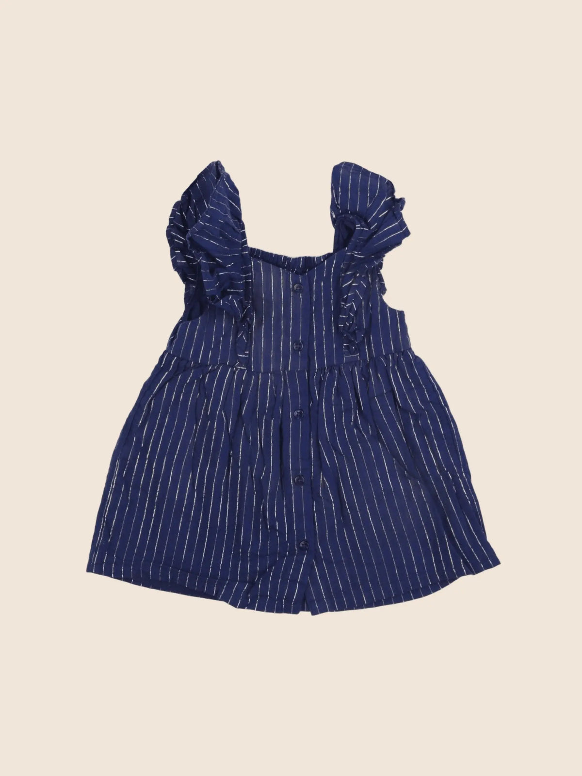 Vertbaudet - robe bleu - 6 mois