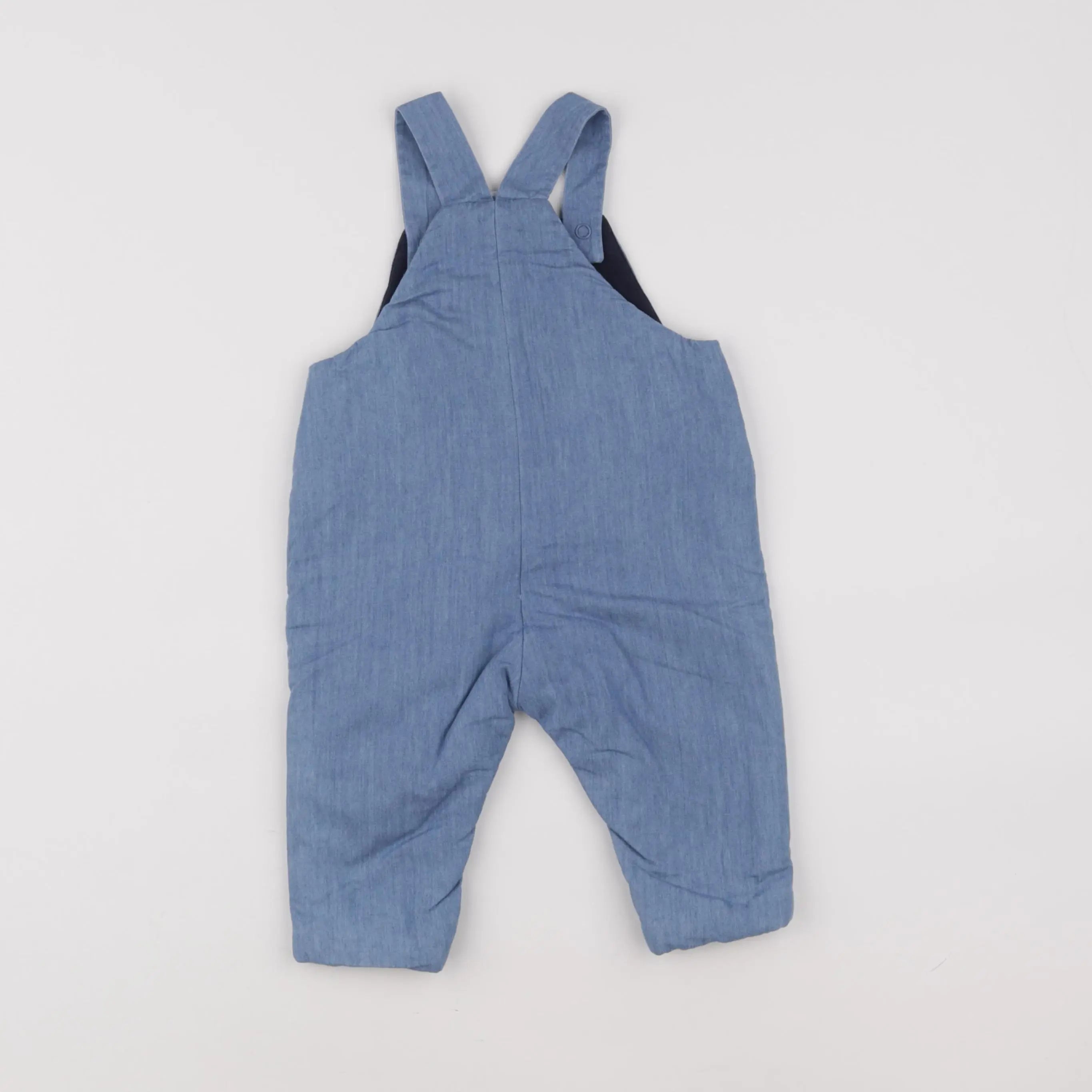 Jacadi - salopette bleu - 6 mois