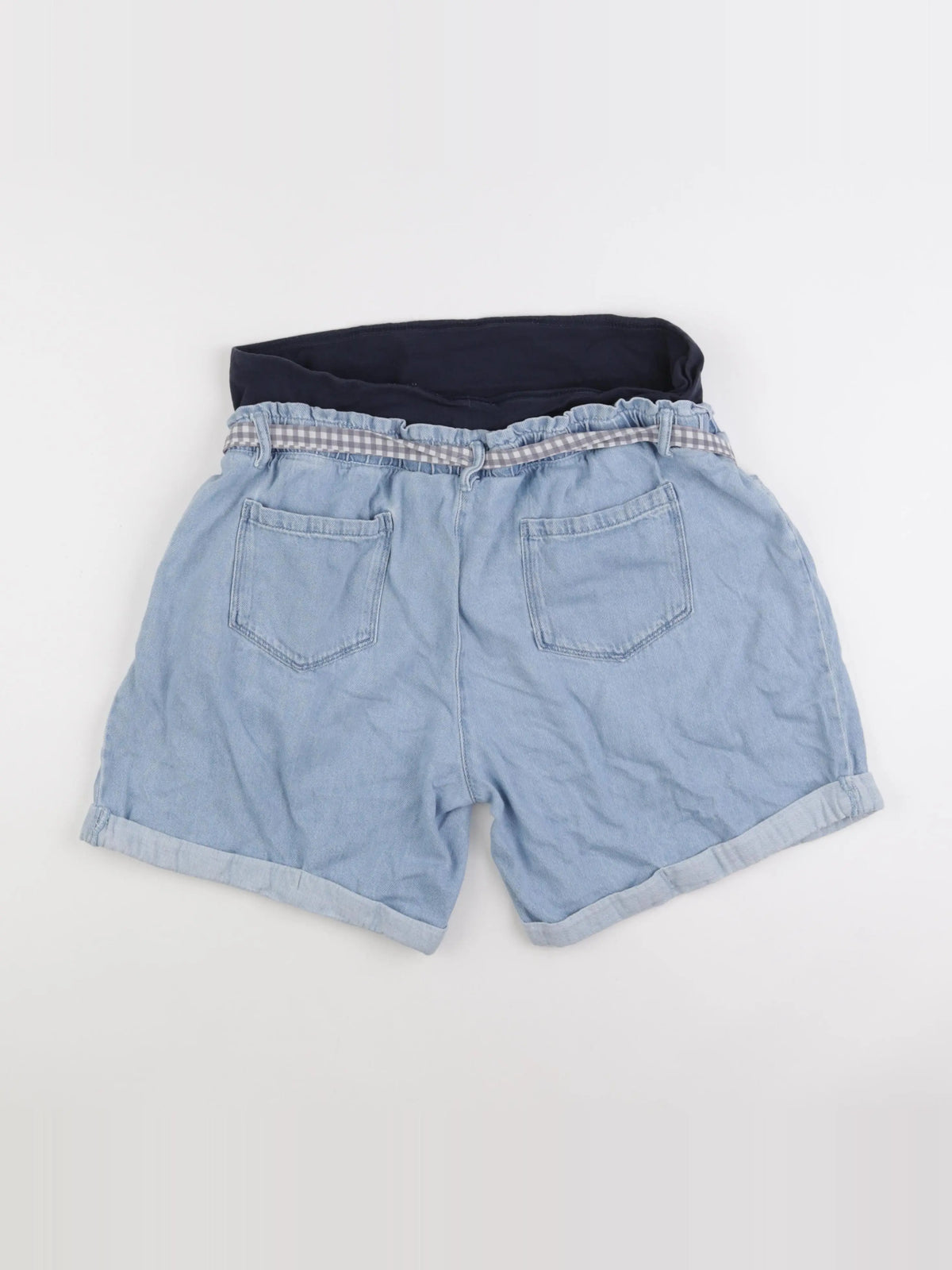 Vertbaudet - short grossesse bleu - 48