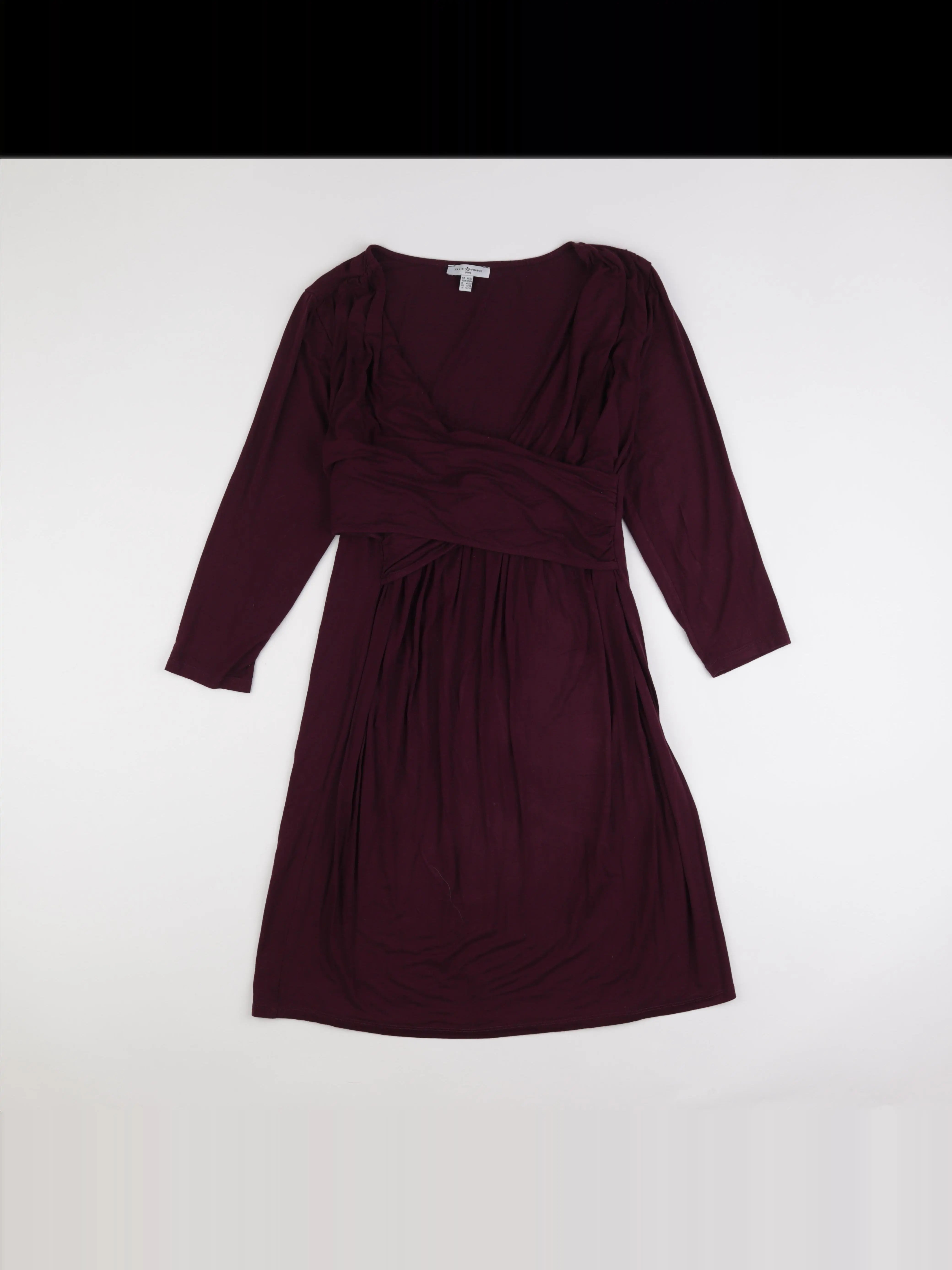 Envie de fraise - robe allaitement, grossesse violet - 44 à 46