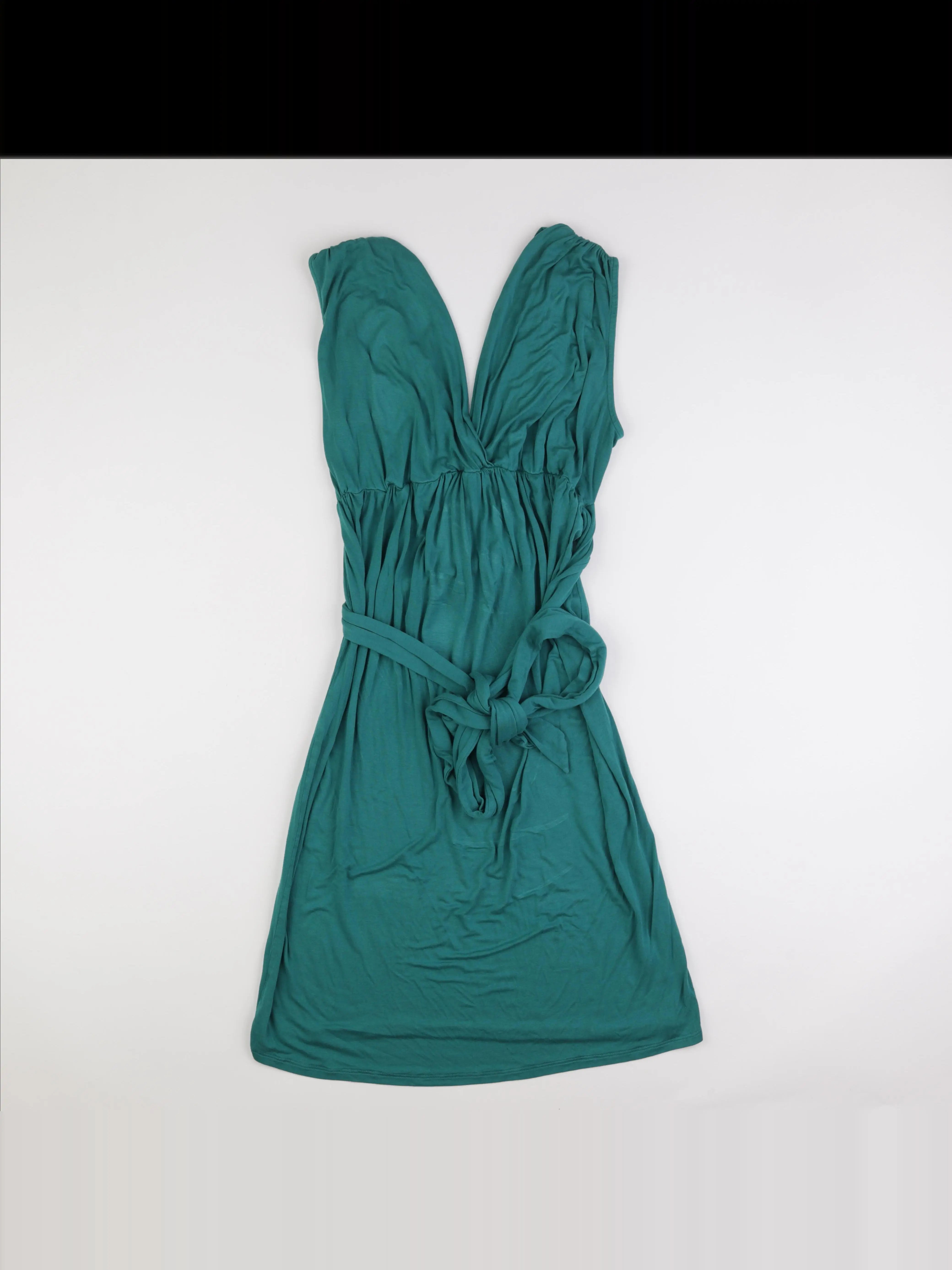 Envie de fraise - robe grossesse, allaitement vert - 44 à 46