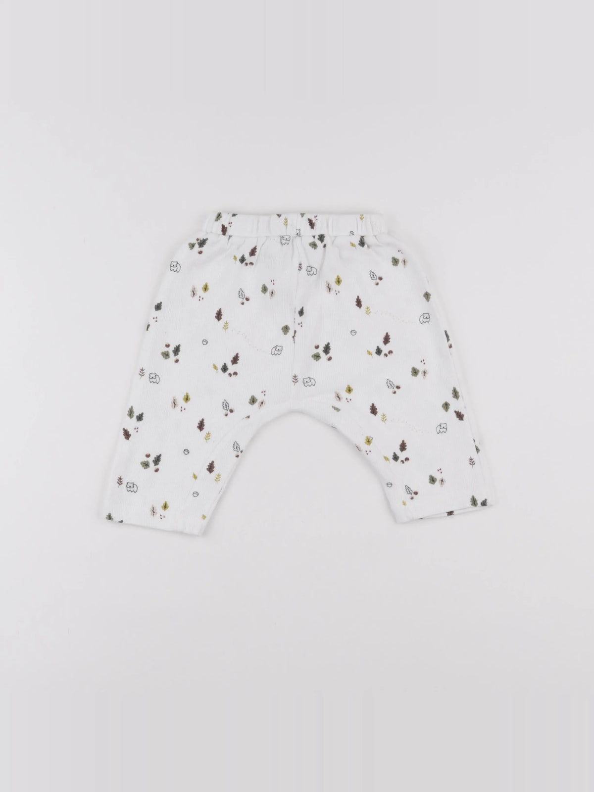 Vertbaudet - jogging blanc - 6 mois