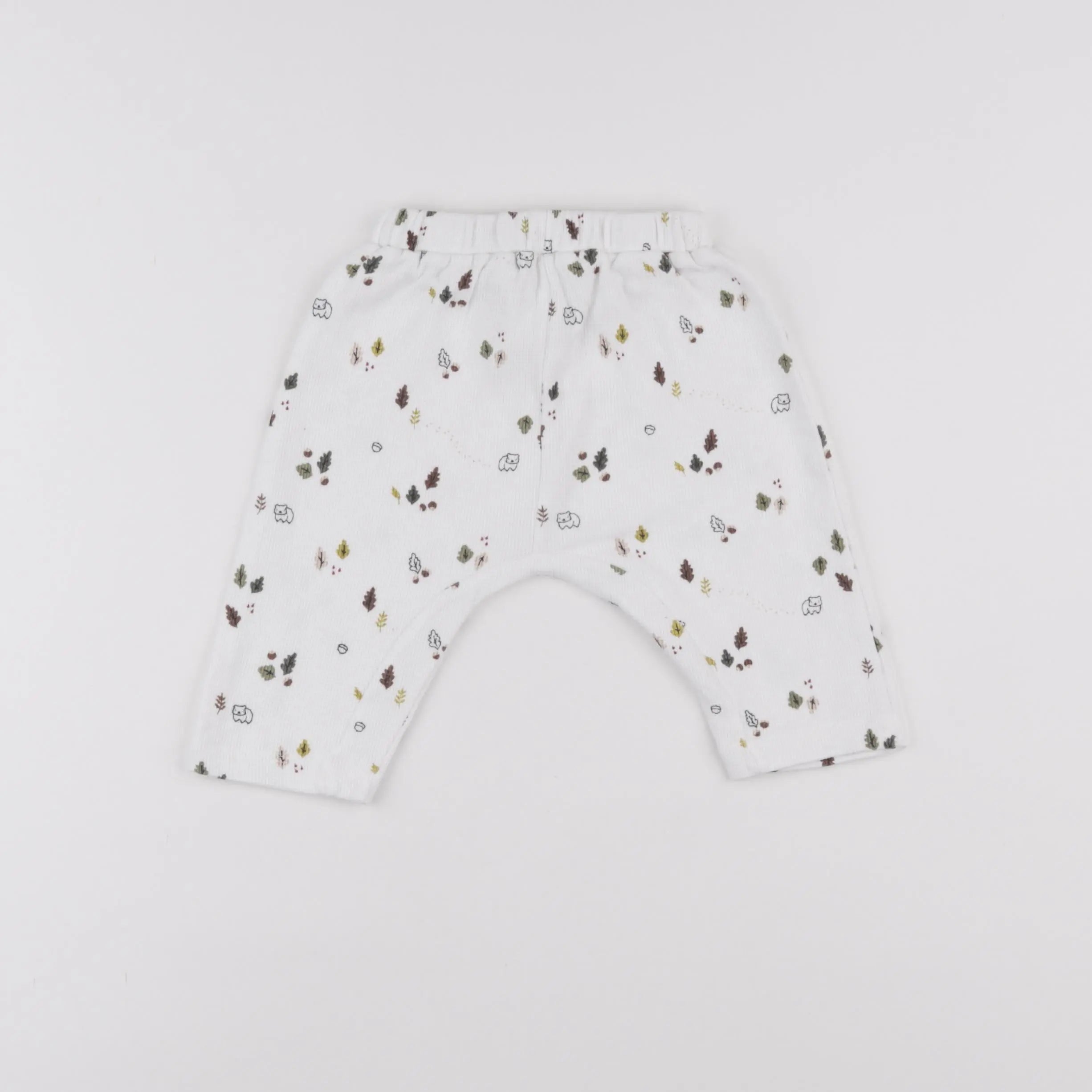 Vertbaudet - jogging blanc - 6 mois