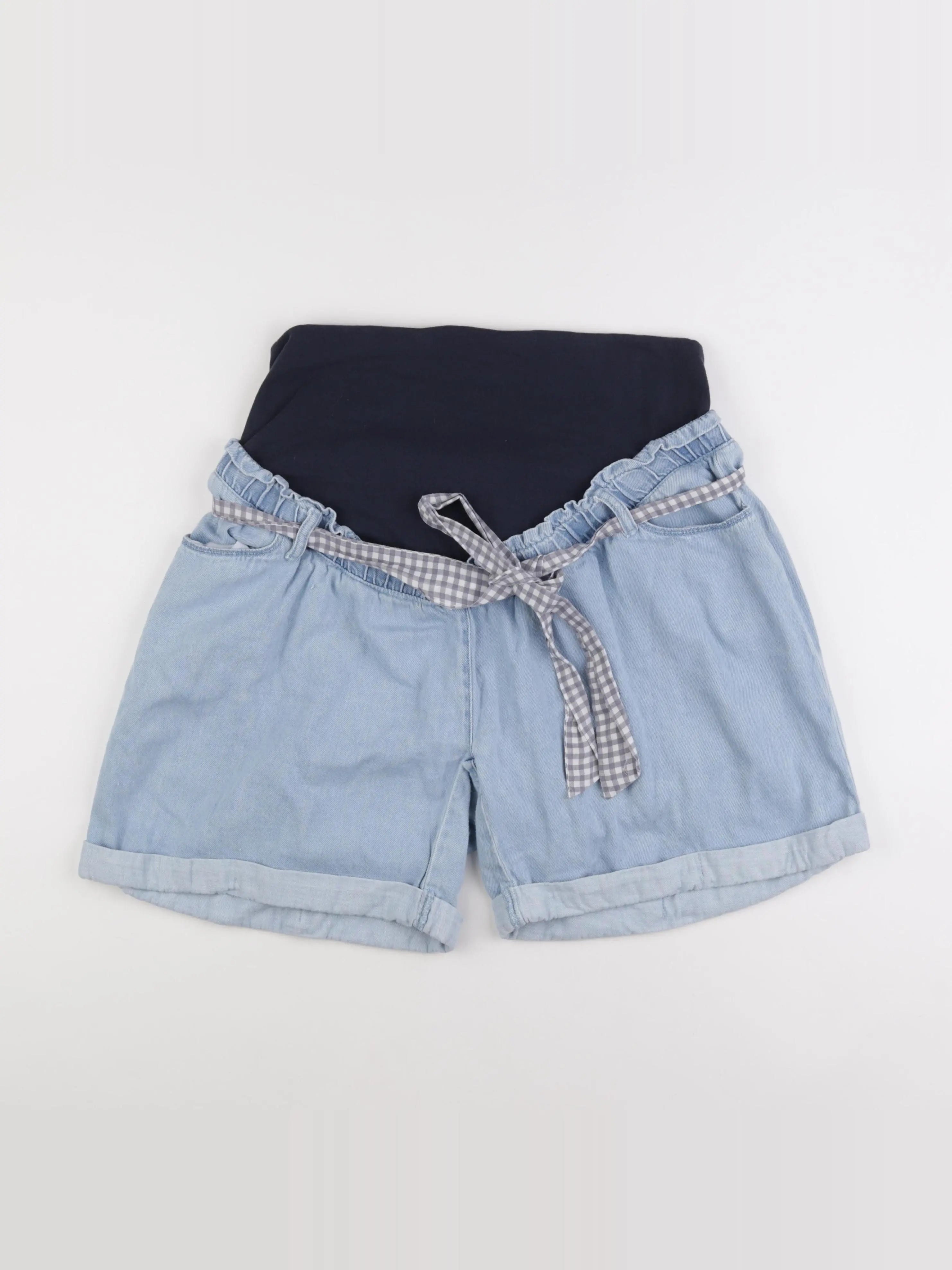 Vertbaudet - short grossesse bleu - 48