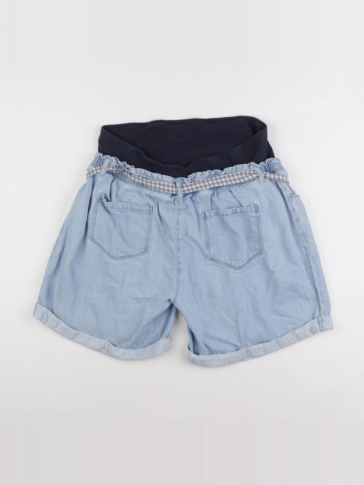 Vertbaudet - short grossesse bleu - 48