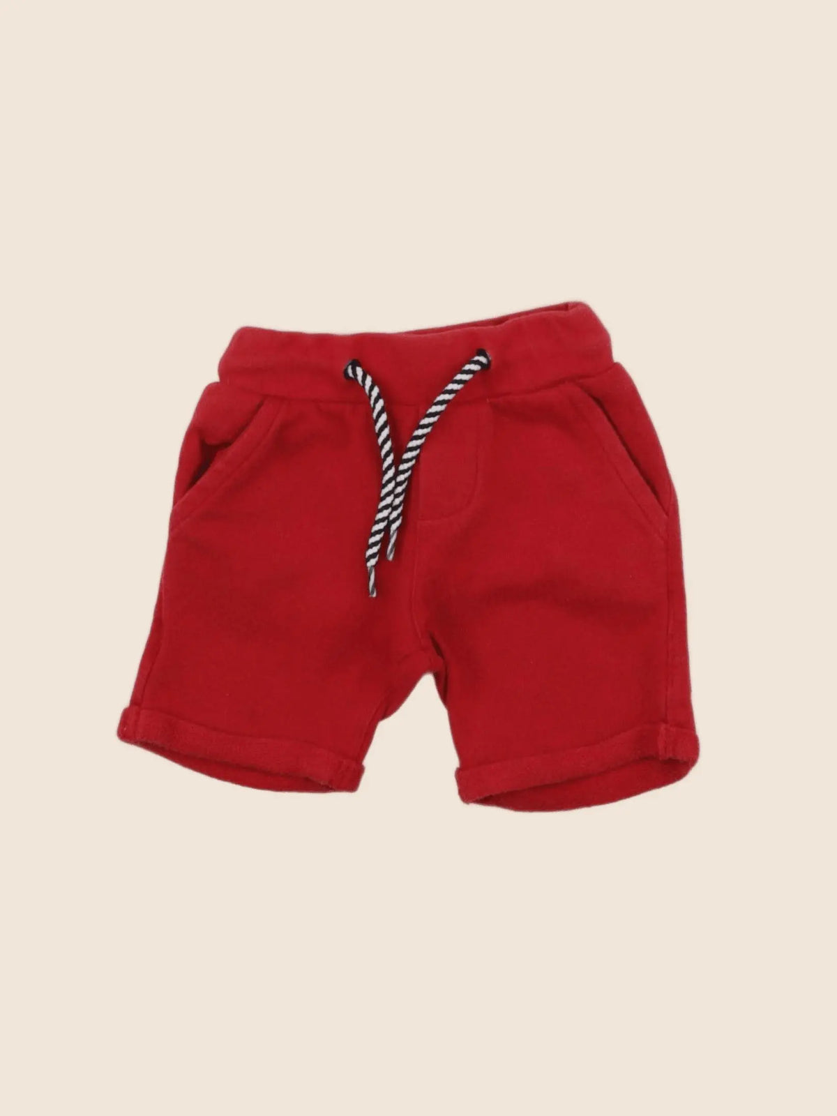IKKS - short rouge - 6 mois