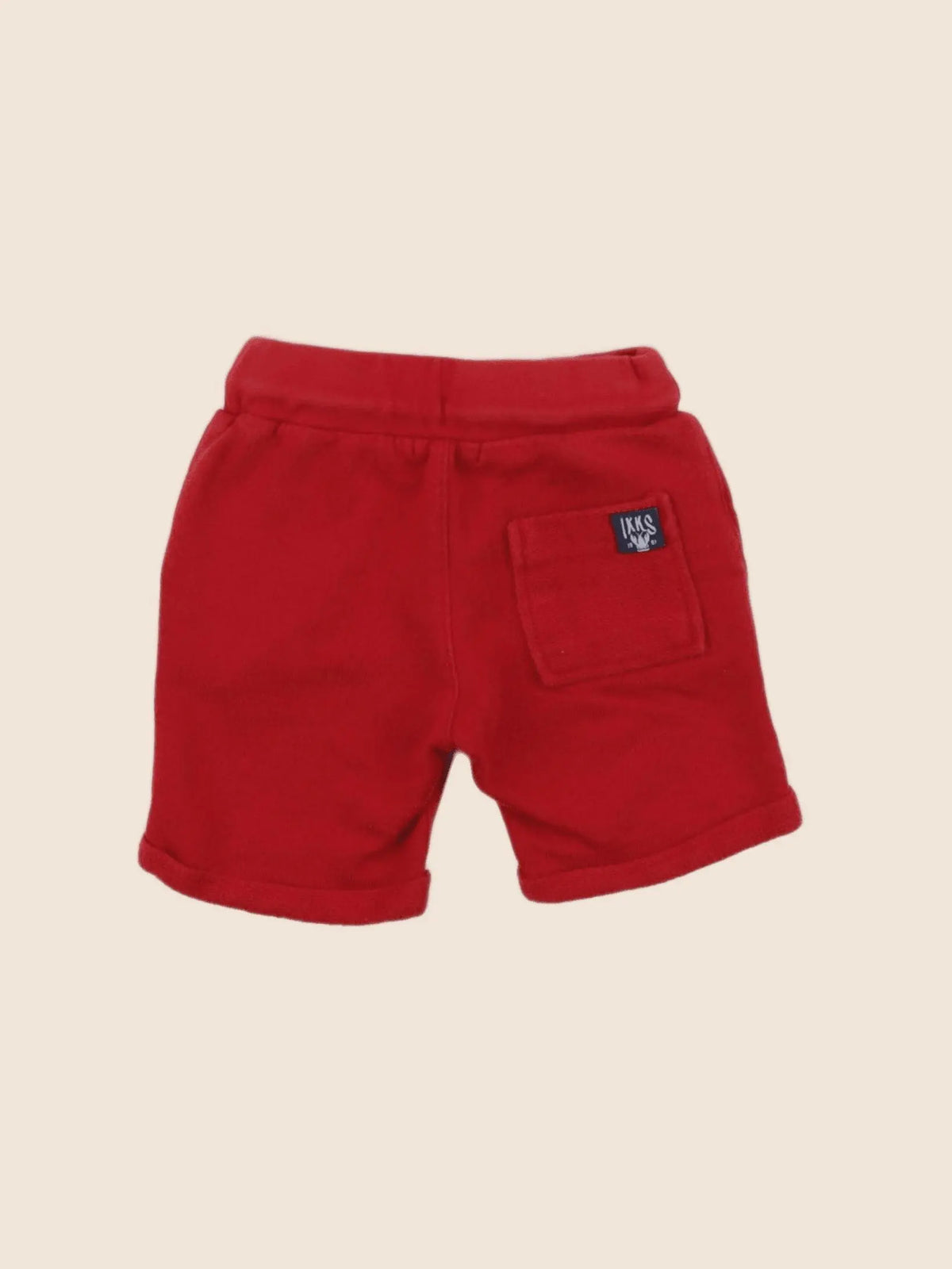 IKKS - short rouge - 6 mois