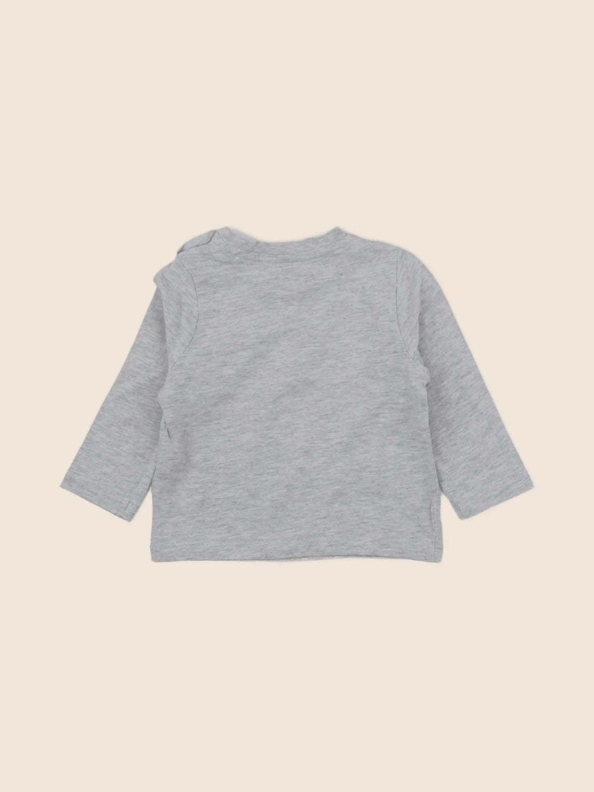 Vertbaudet - tee-shirt gris - 9 mois
