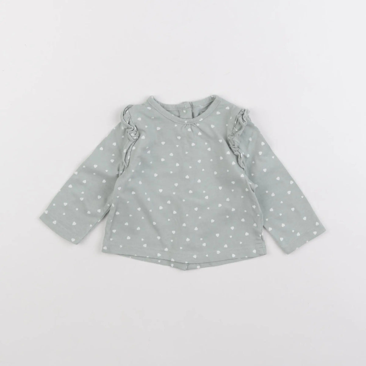 Vertbaudet - tee-shirt vert - 3 mois