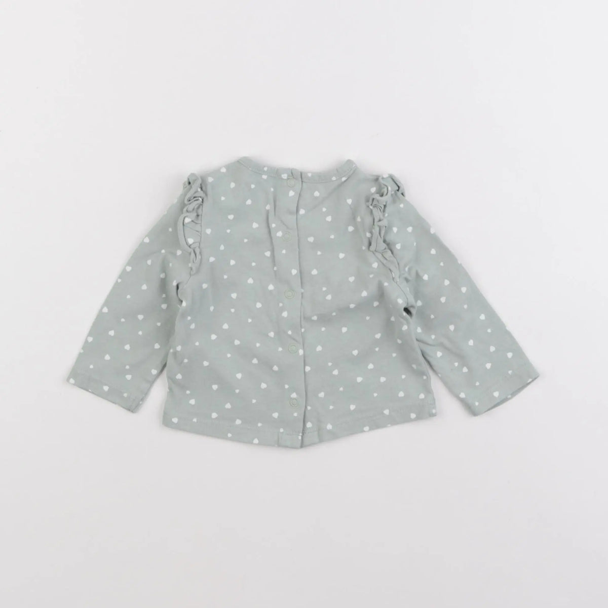 Vertbaudet - tee-shirt vert - 3 mois