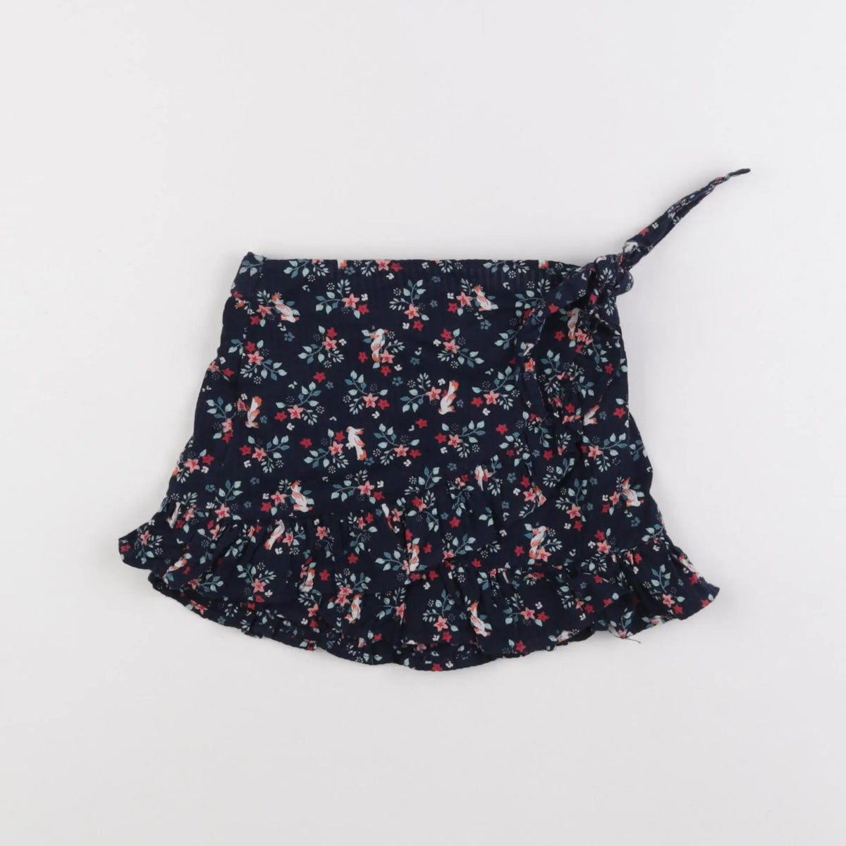 Vertbaudet - jupe bleu - 2 ans
