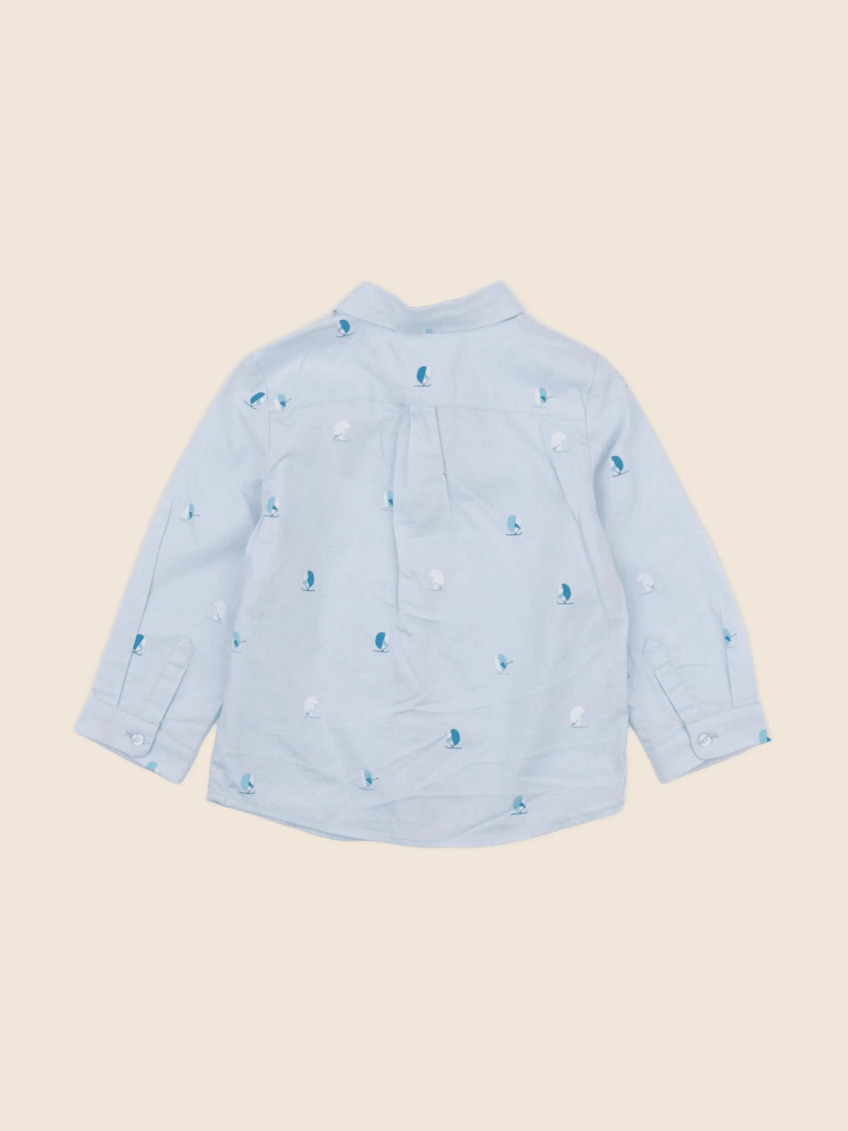Jacadi - chemise bleu - 36 mois