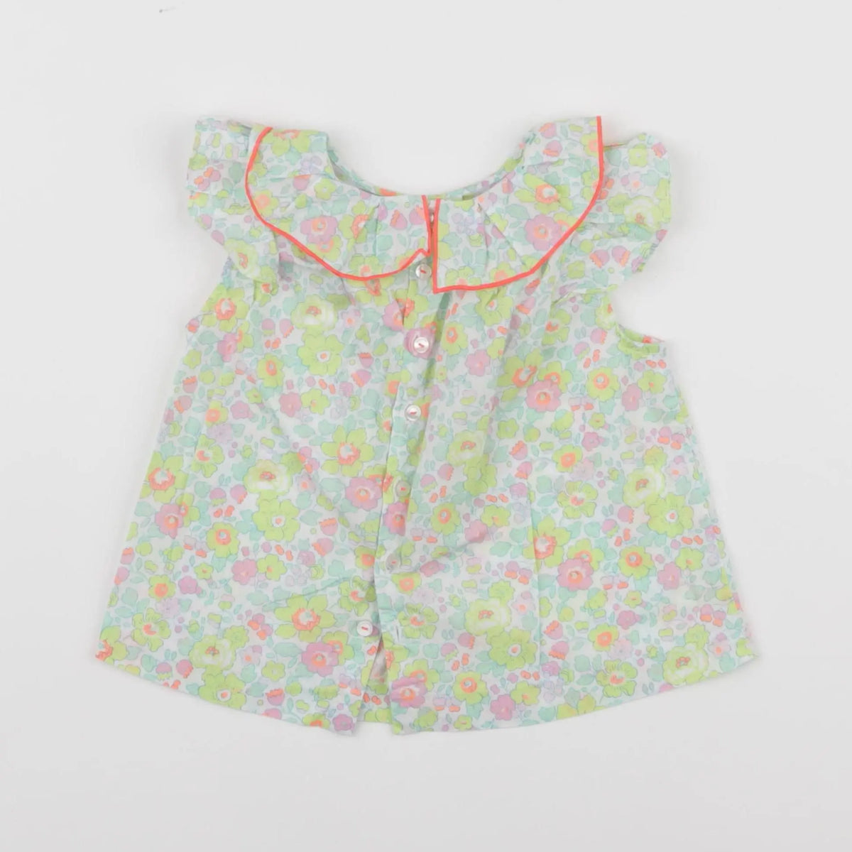 Jacadi - blouse liberty multicolore - 24 mois