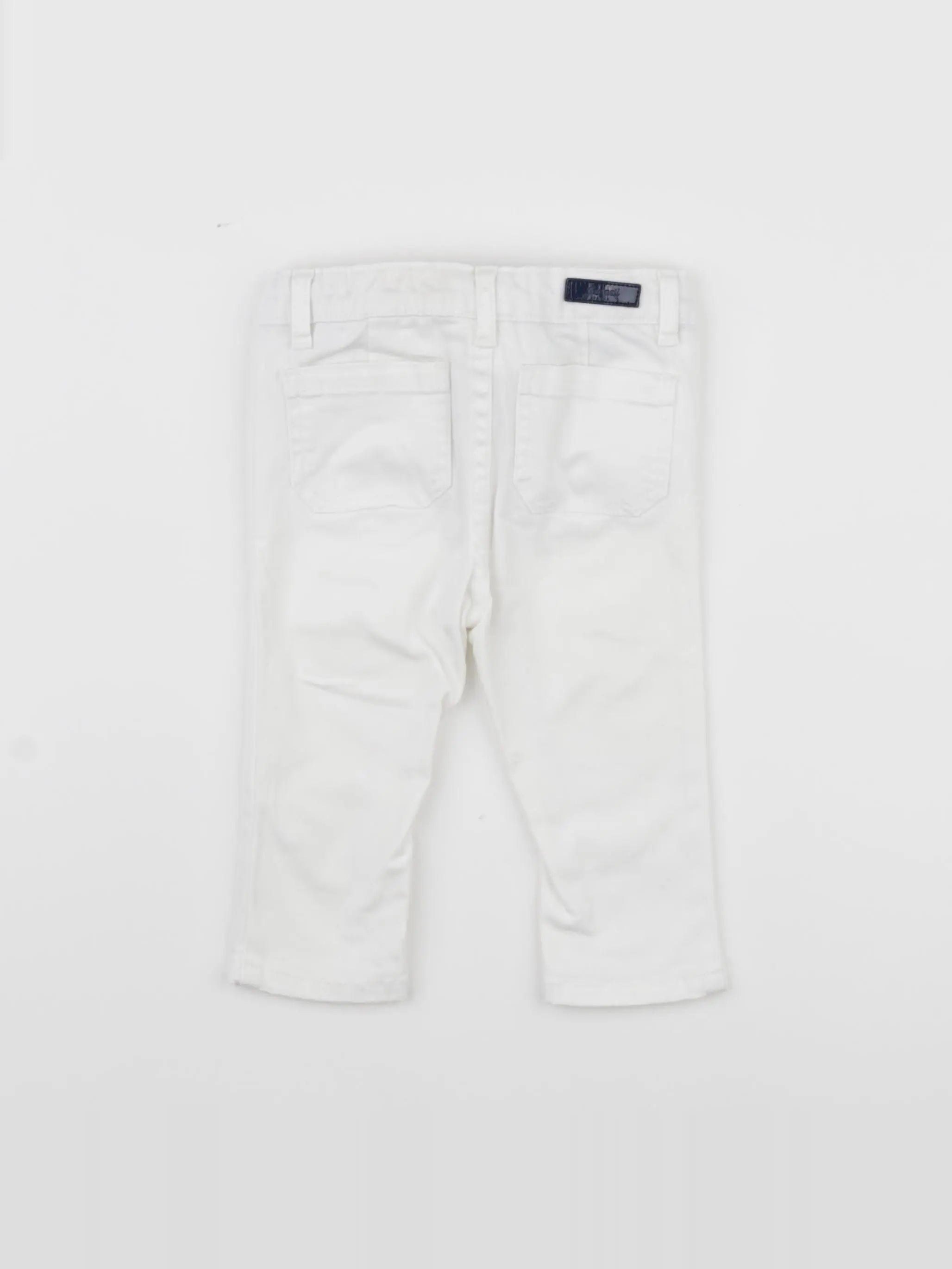 Jacadi - pantalon blanc - 12 mois