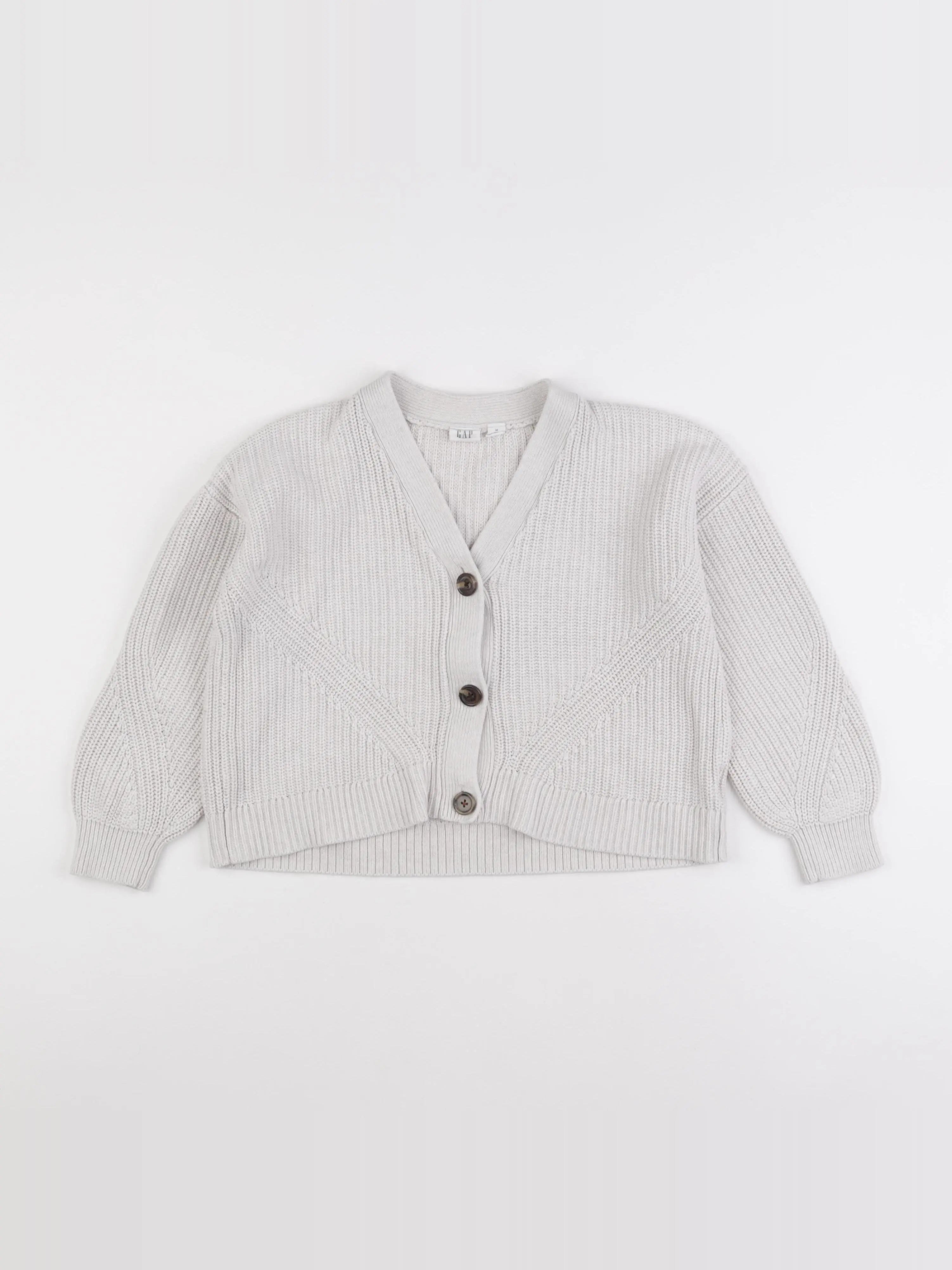 GAP - gilet beige - 8 ans