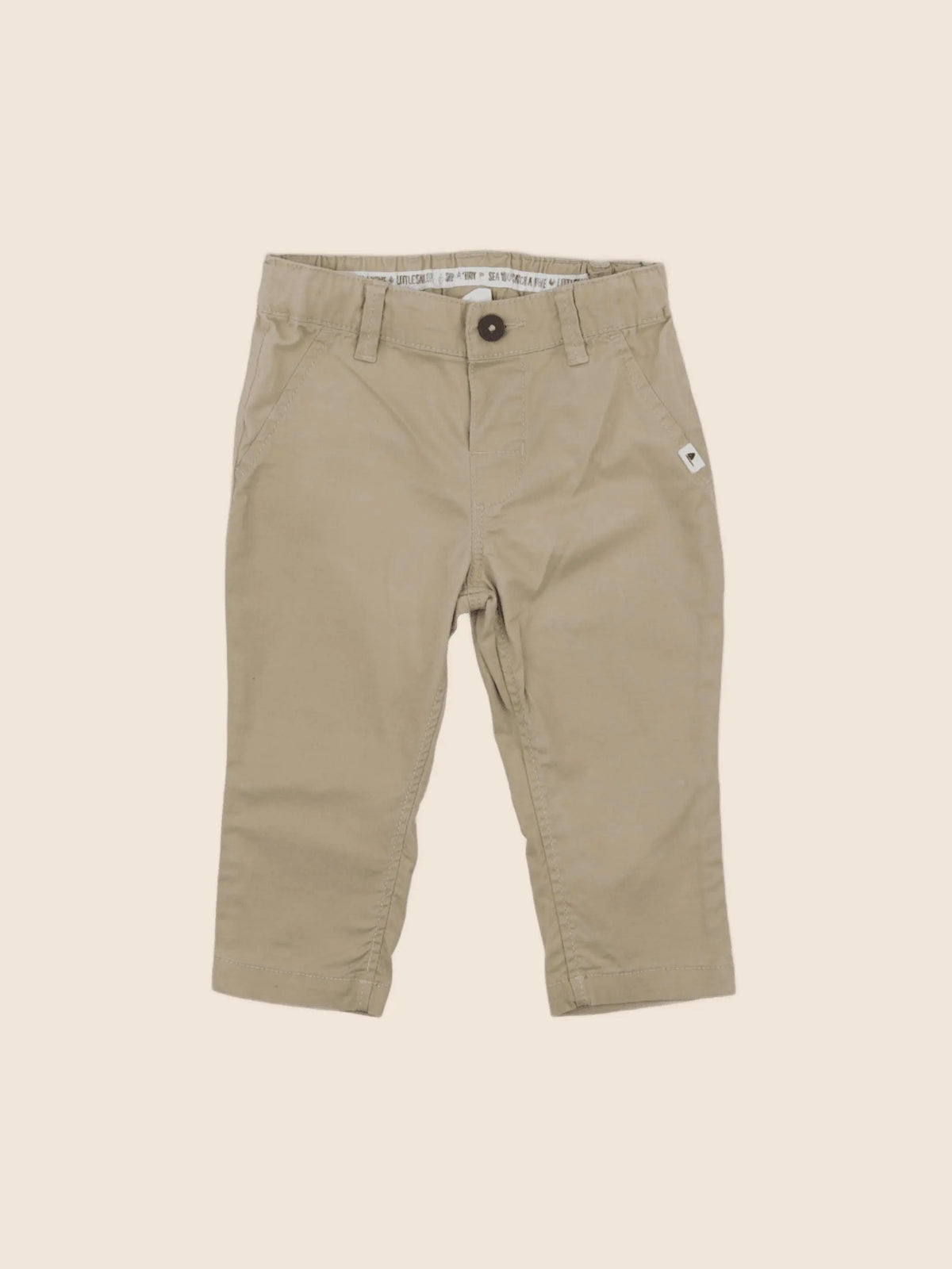 H&M - pantalon beige - 6/9 mois