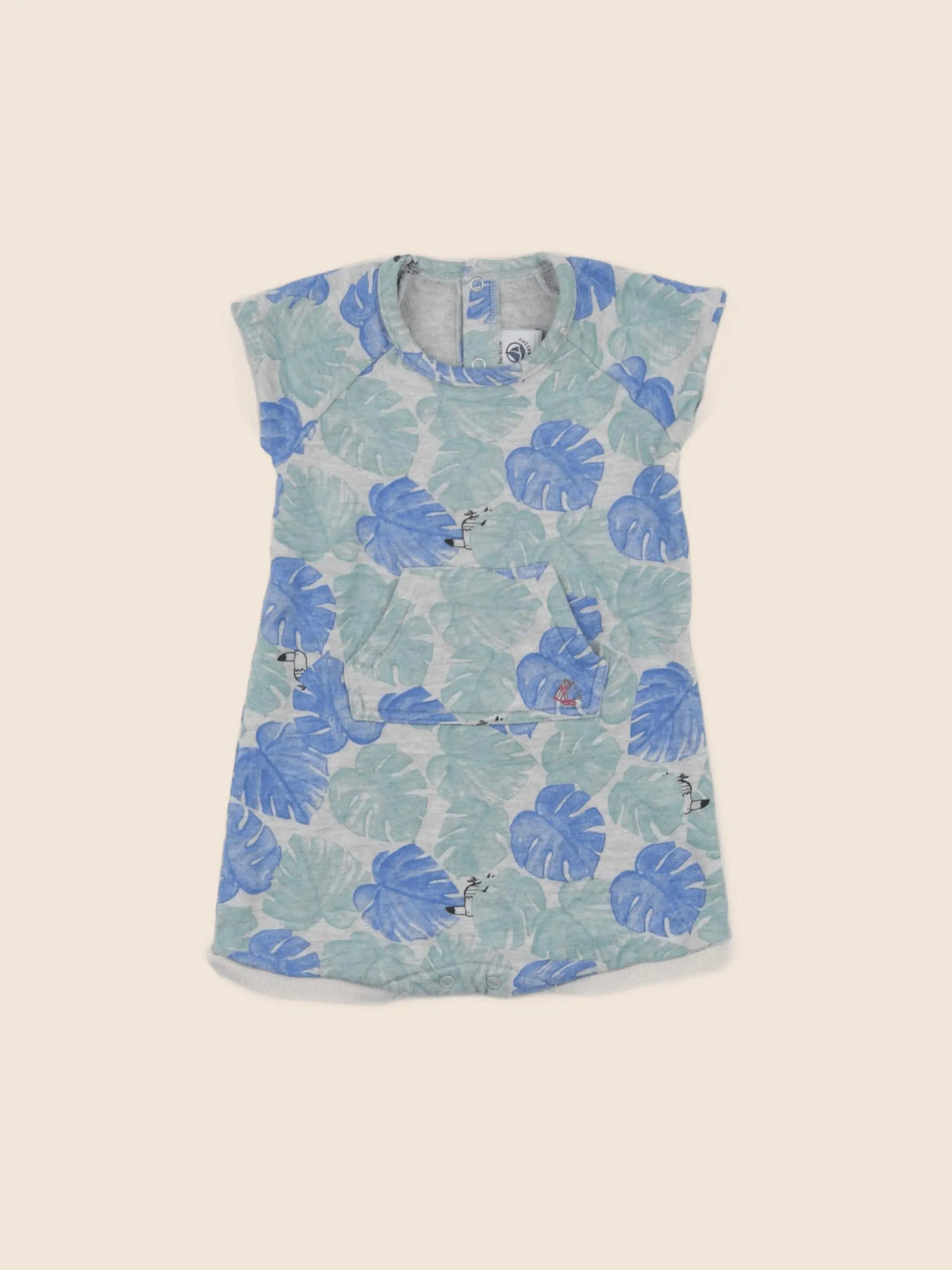 Petit Bateau - combinaison gris - 3 mois