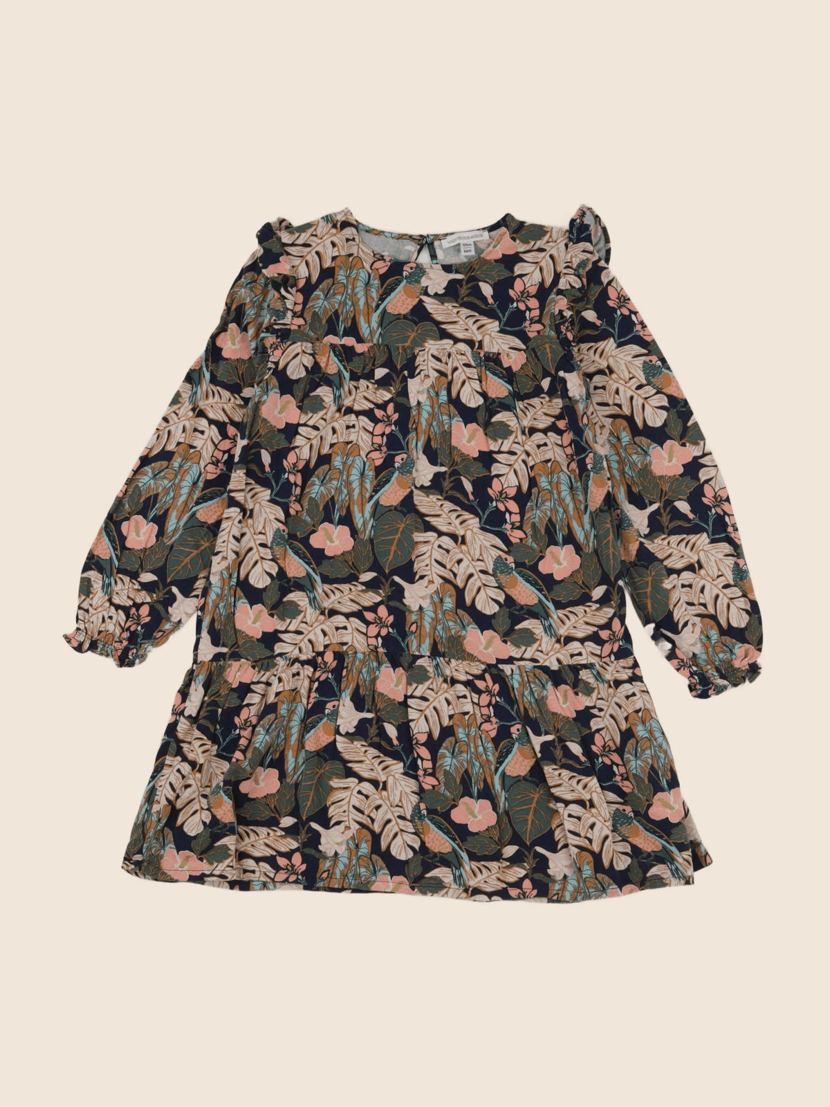 Vertbaudet - robe multicolore - 8 ans