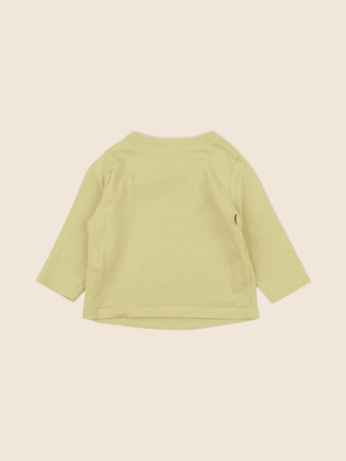 Tape à l'oeil - tee-shirt jaune - 6 mois