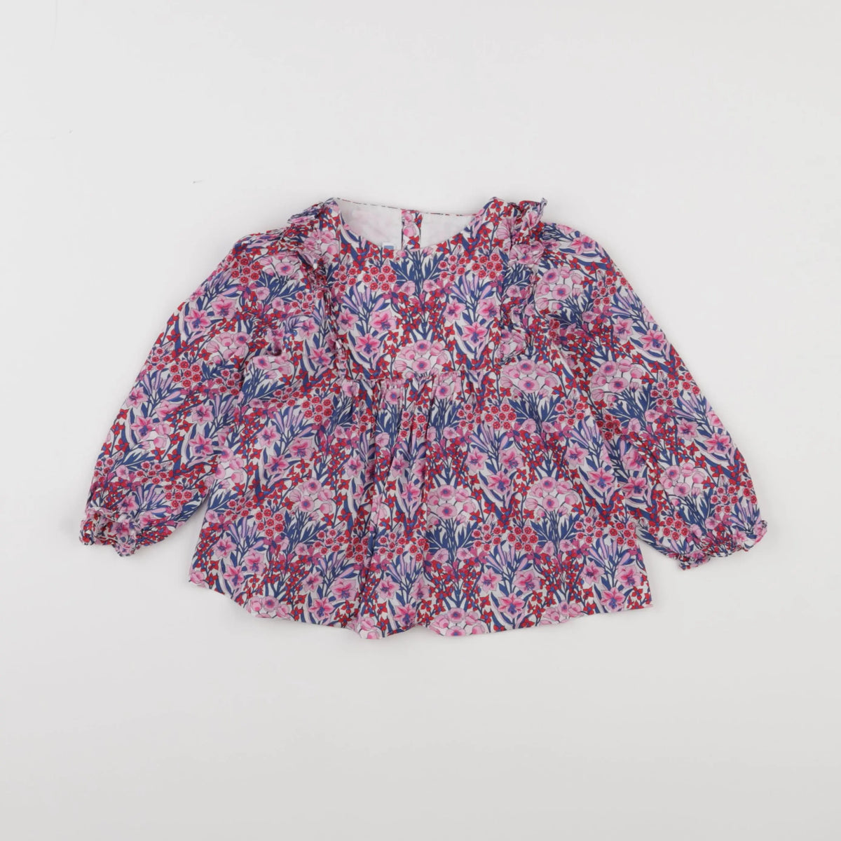 Jacadi - blouse liberty multicolore - 36 mois