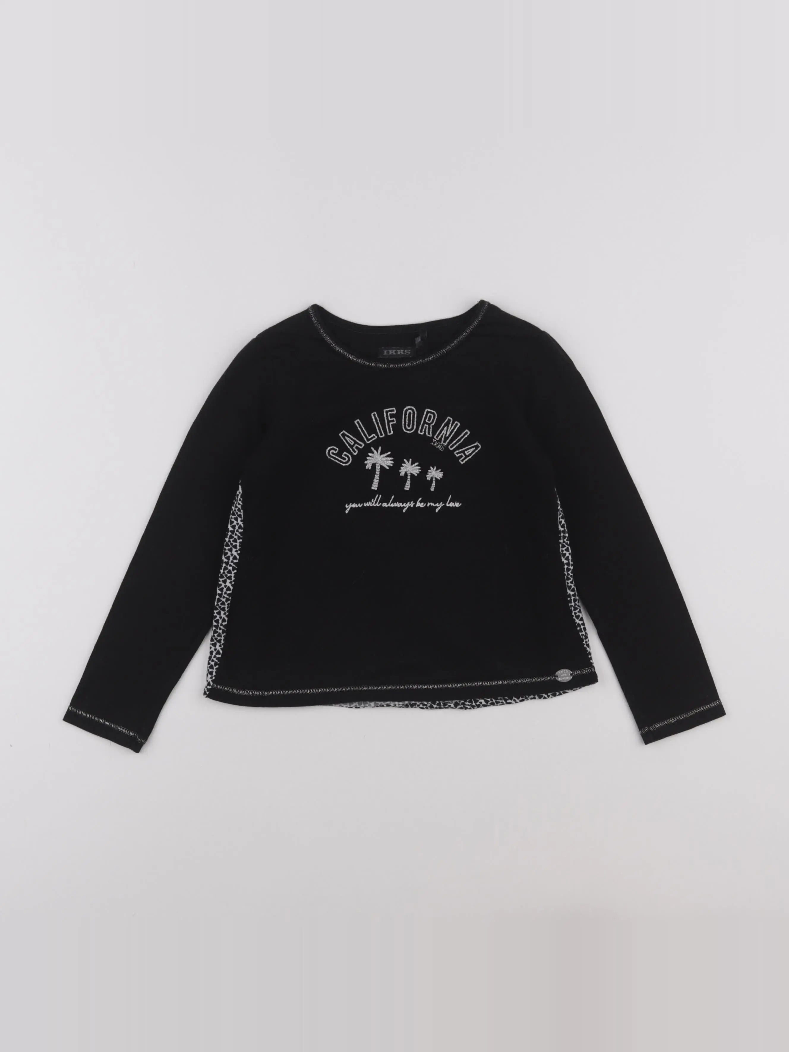 IKKS - tee-shirt noir - 4 ans