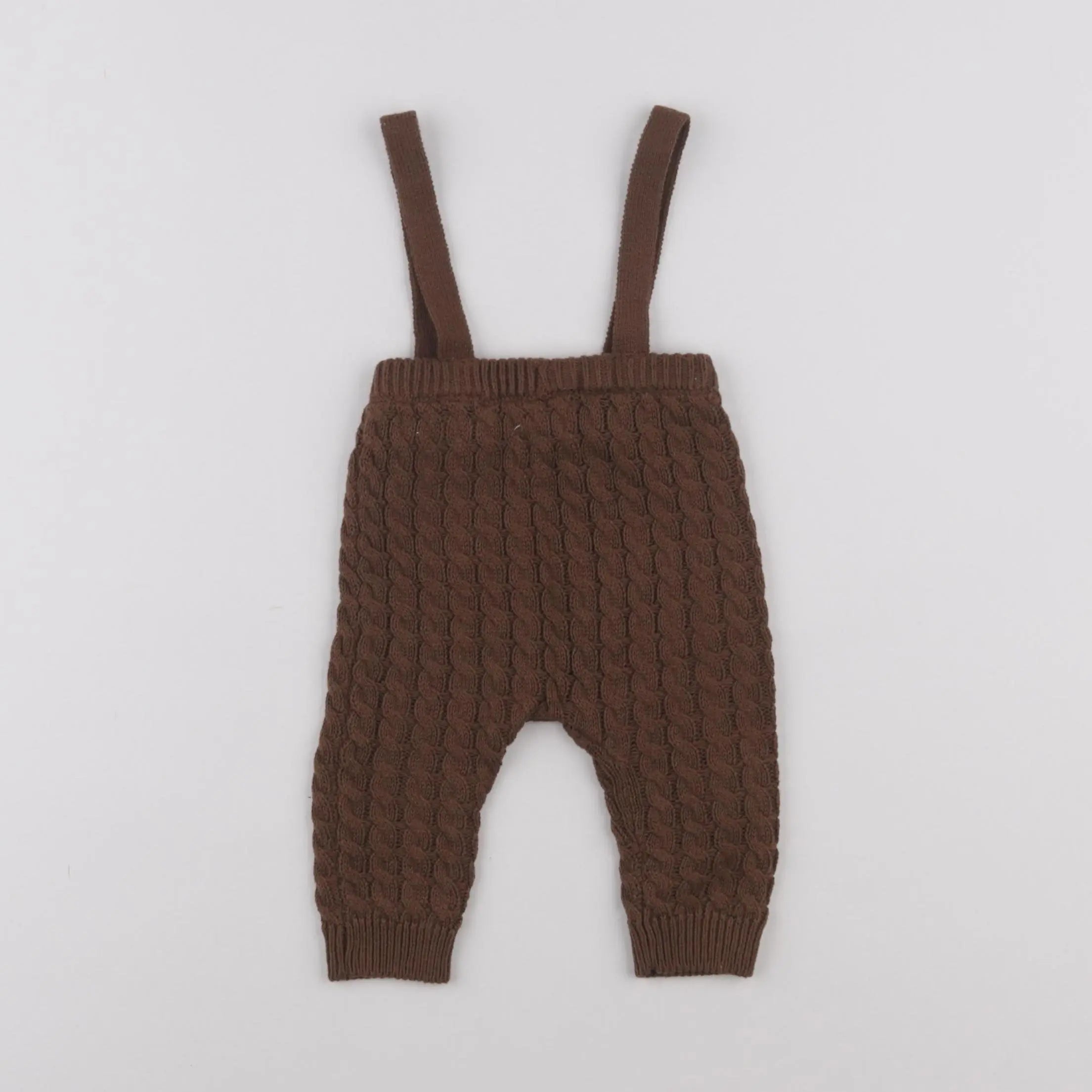 Vertbaudet - legging marron - 3 mois