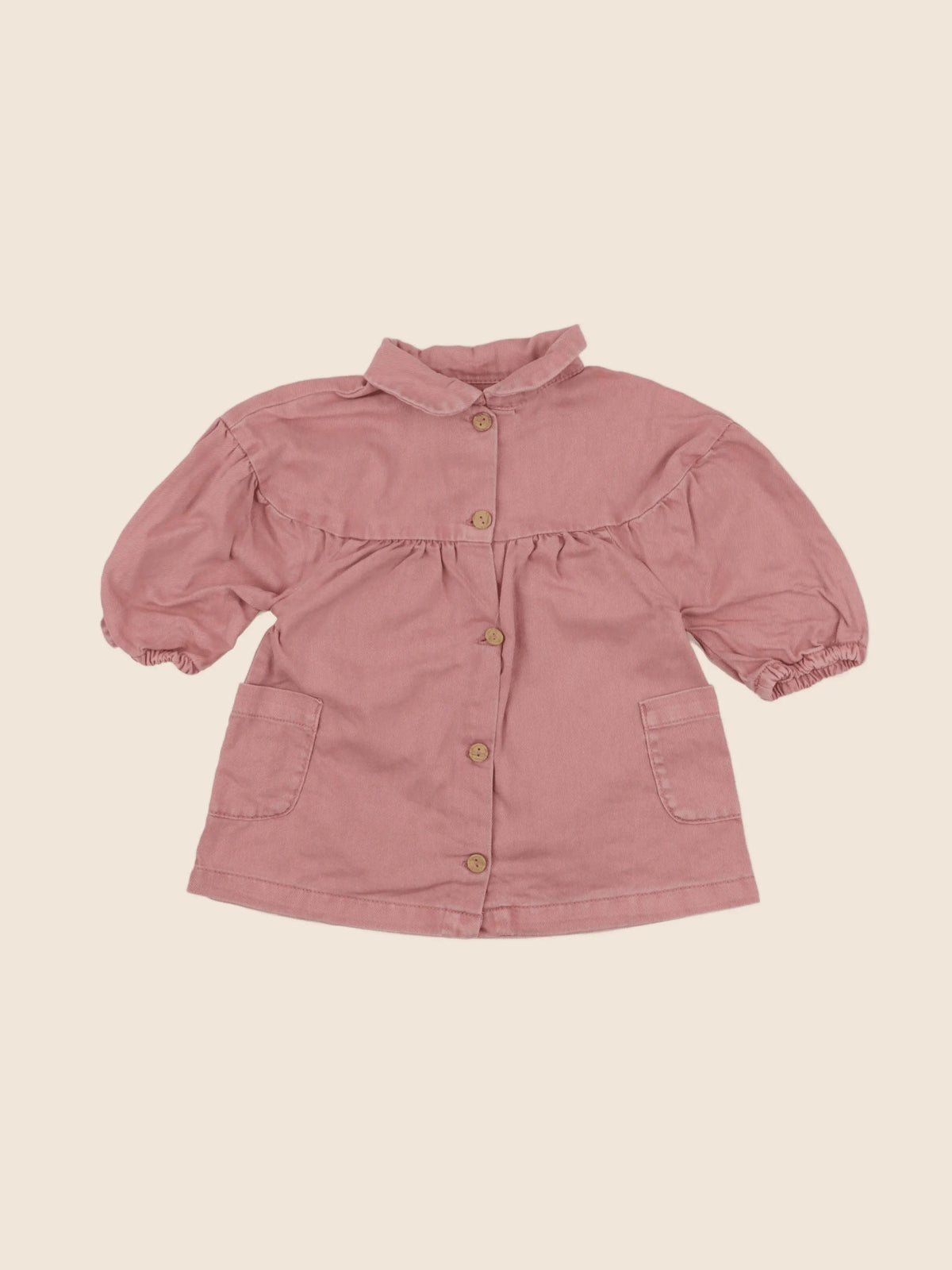 Vertbaudet - robe rose - 12 mois