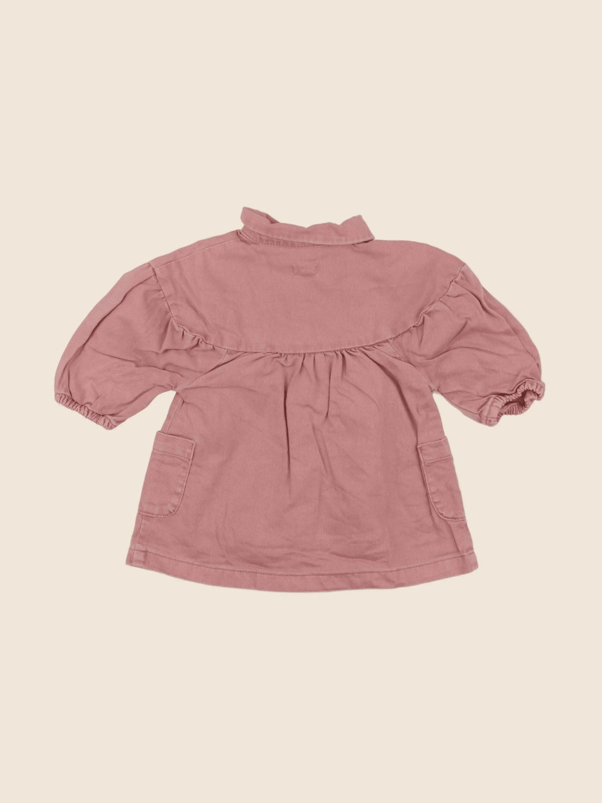 Vertbaudet - robe rose - 12 mois