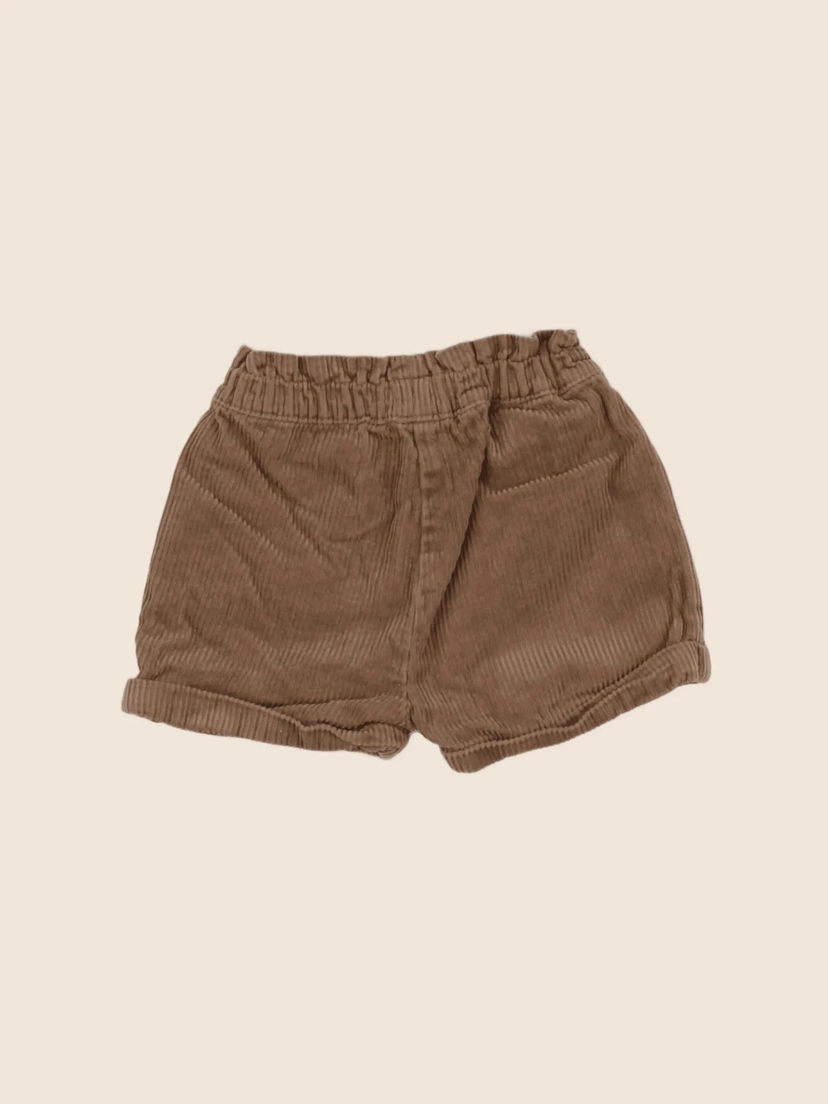Vertbaudet - short marron - 1 an à 18 mois