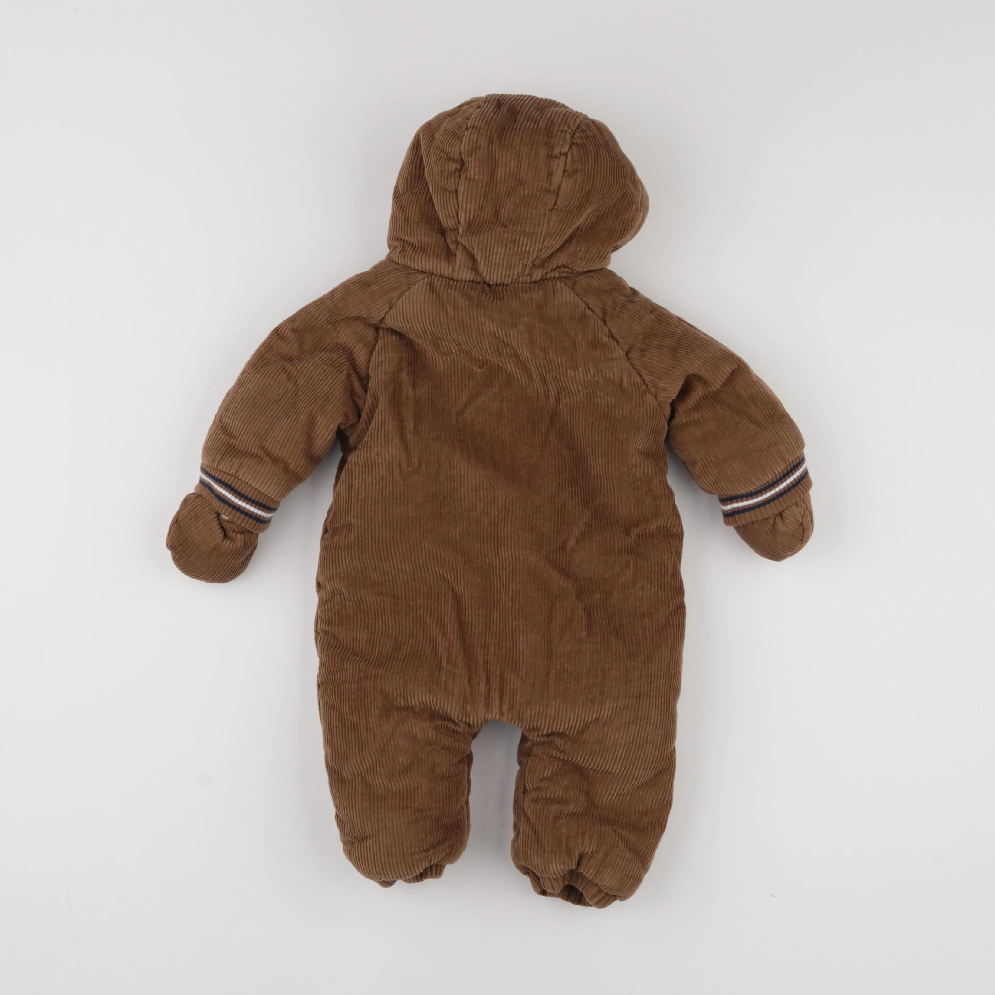 Vertbaudet - combi-pilote marron - 6 mois