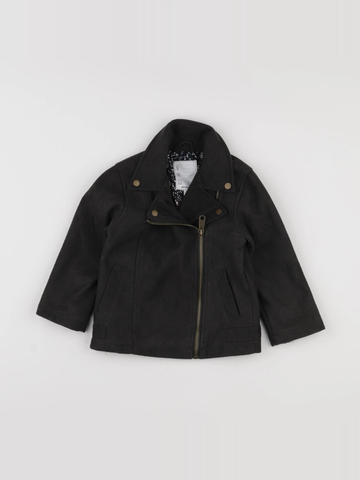 Vertbaudet - veste marron - 4 ans