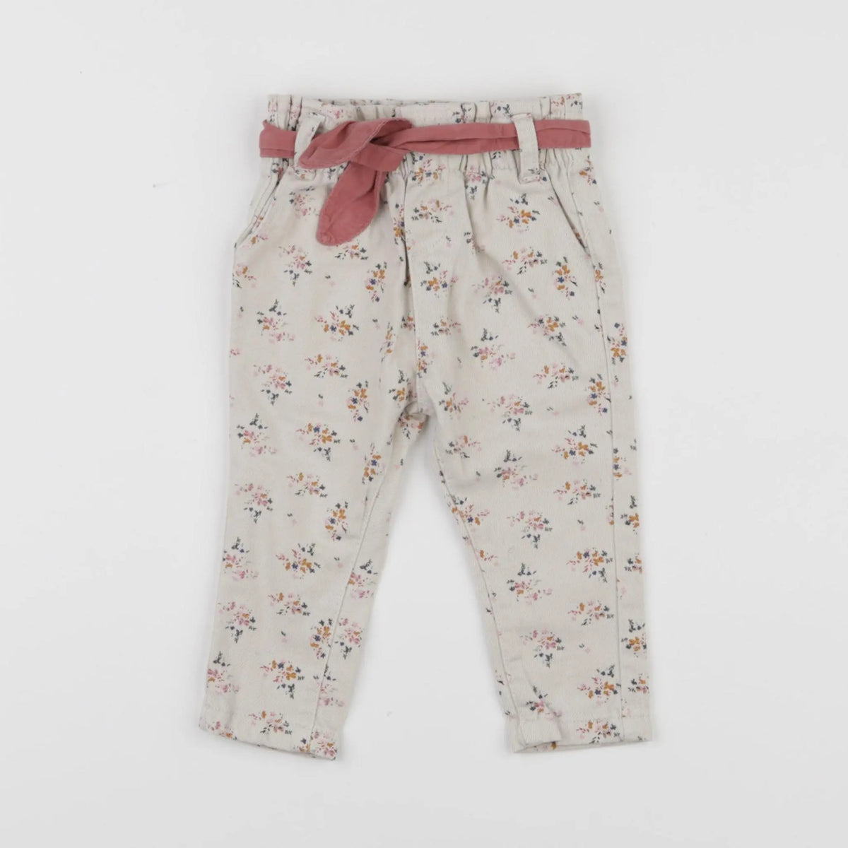 Vertbaudet - jean beige - 6 mois