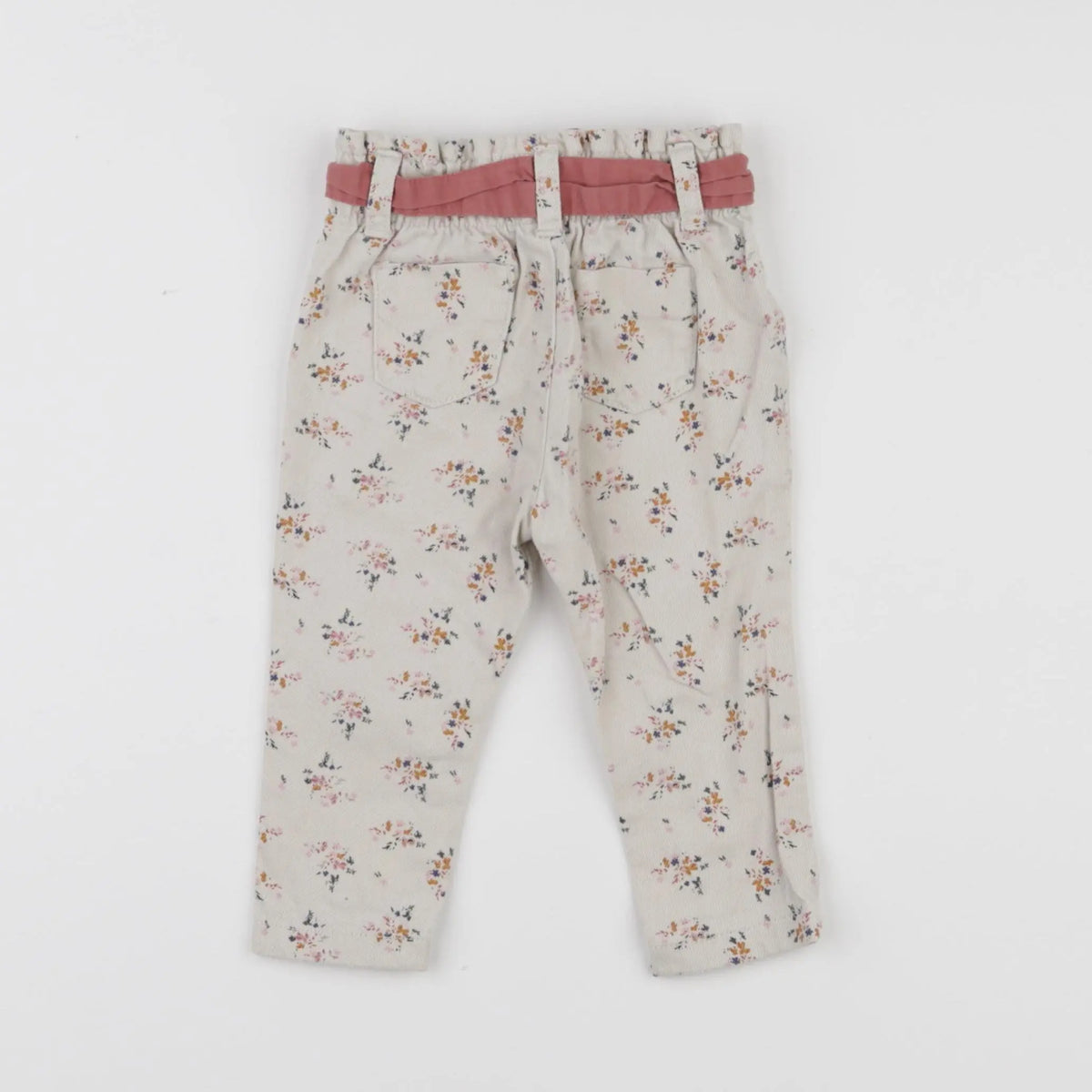 Vertbaudet - jean beige - 6 mois