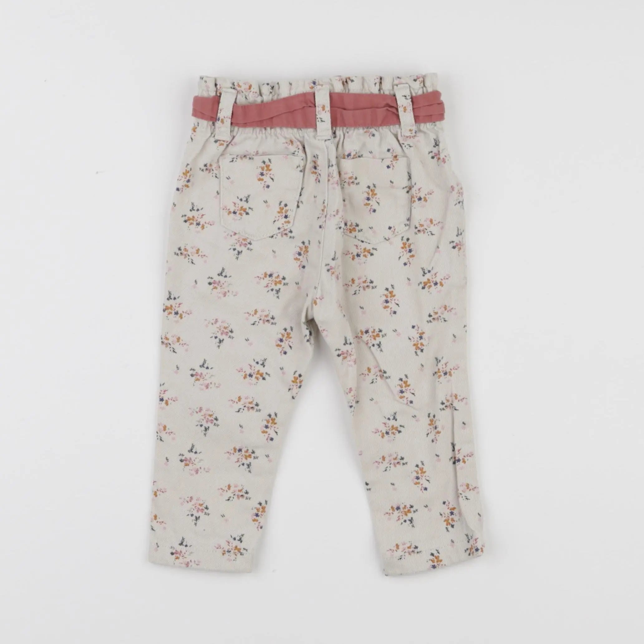 Vertbaudet - jean beige - 6 mois