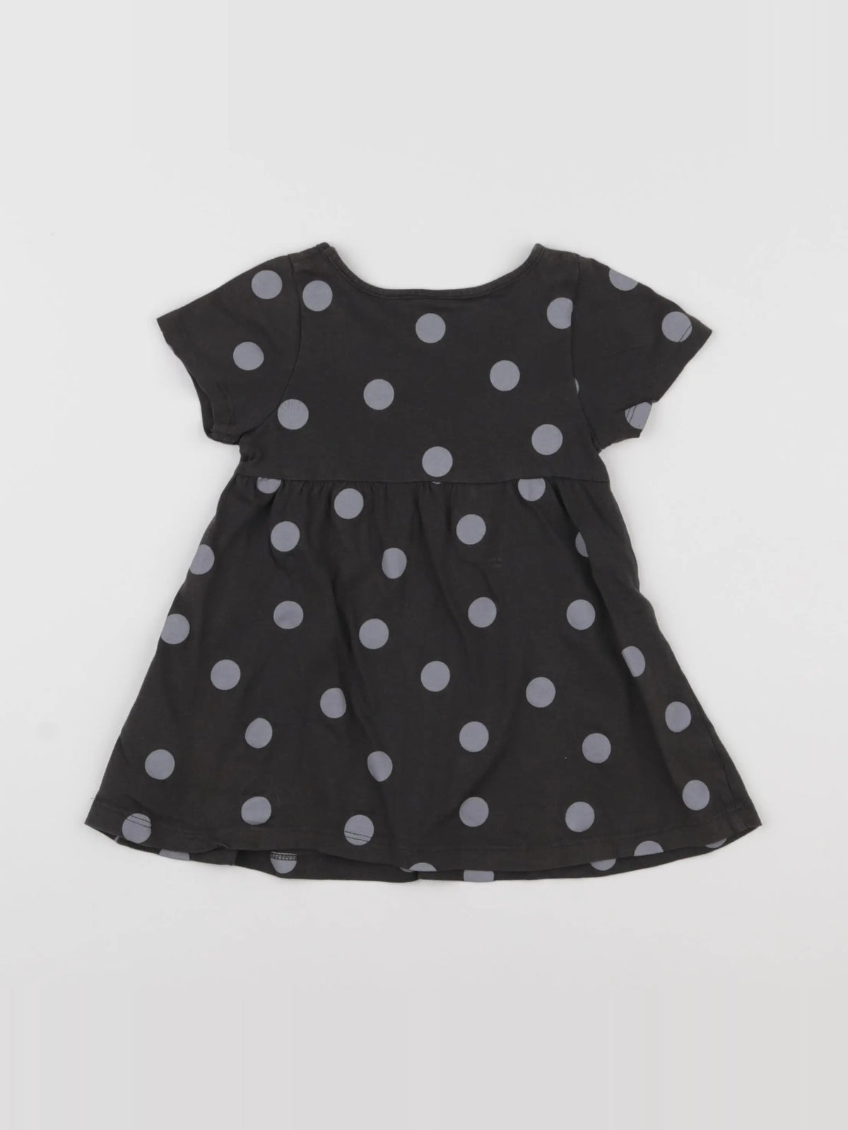 H&M - robe gris - 12/18 mois