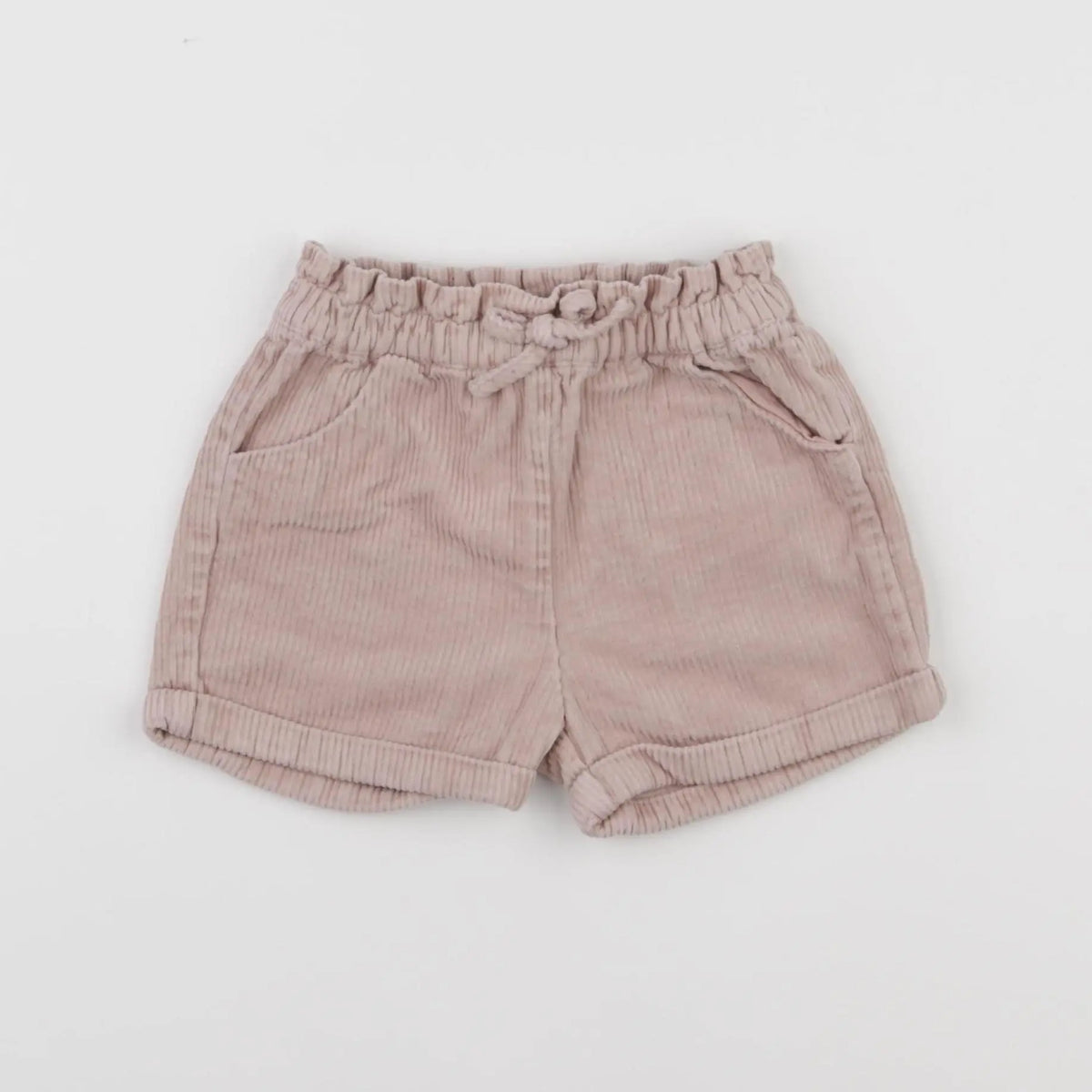 Vertbaudet - short beige - 18 mois