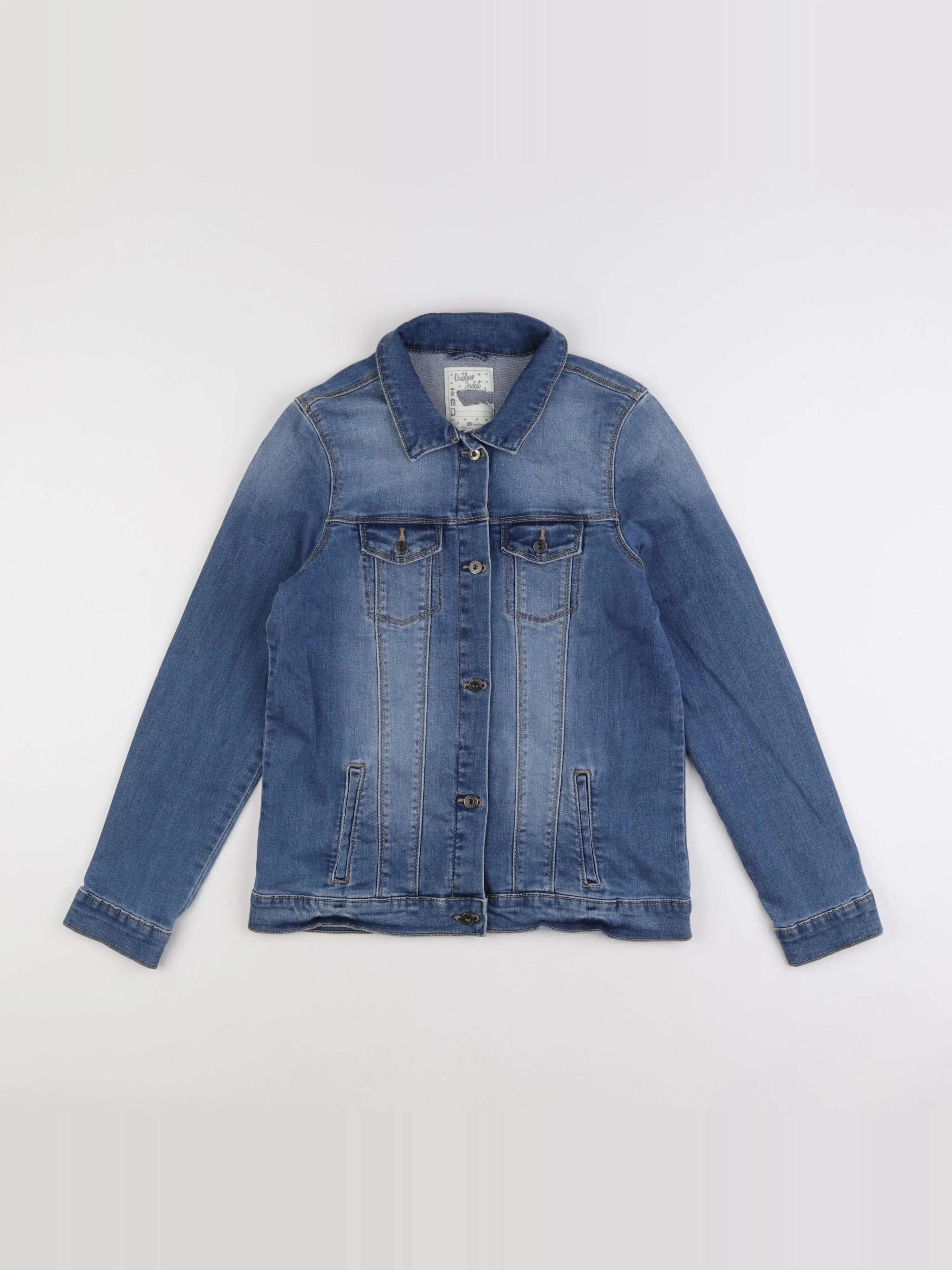 Vertbaudet - veste bleu - 14 ans