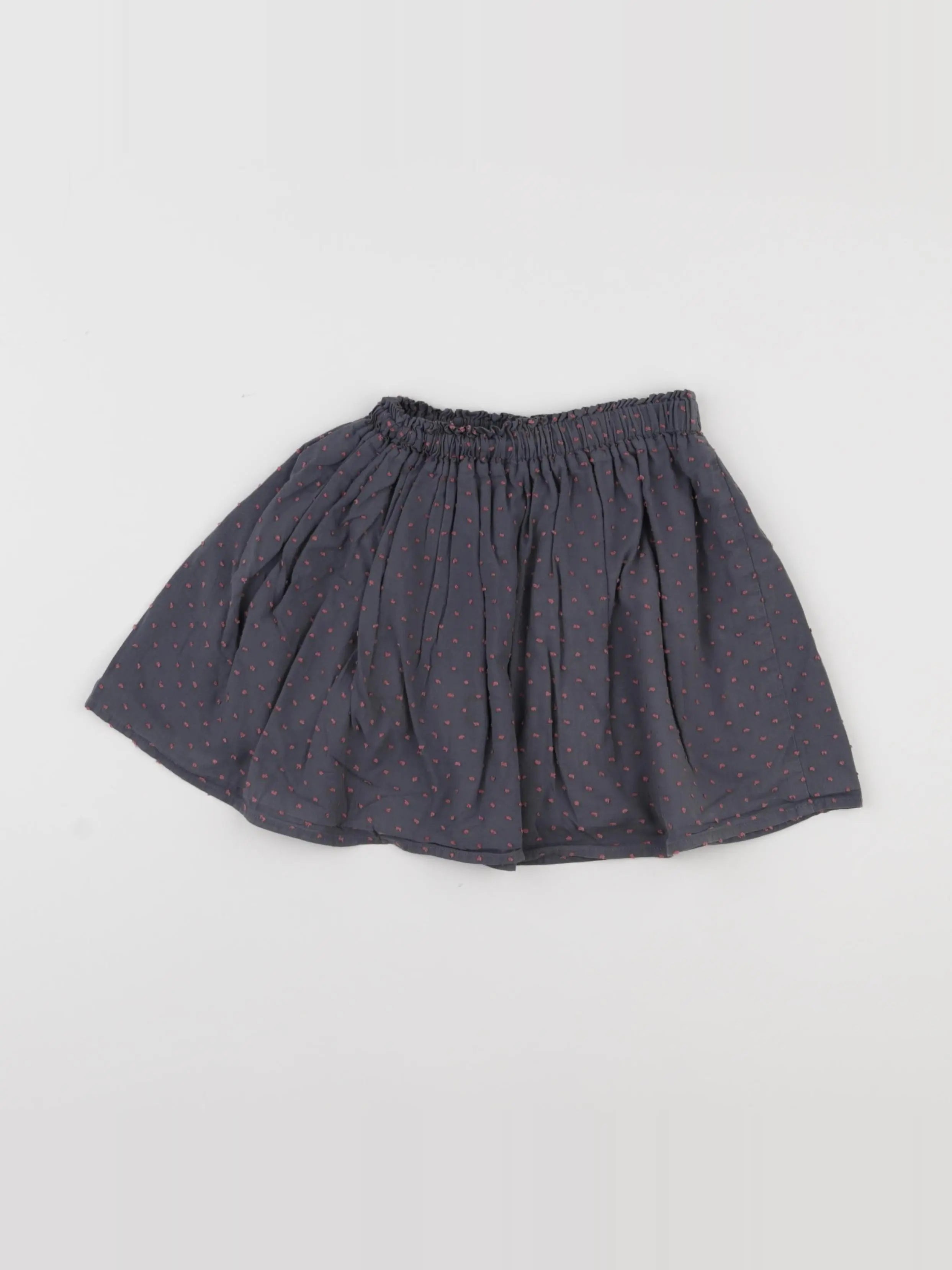 Little Cigogne - jupe gris - 5 ans