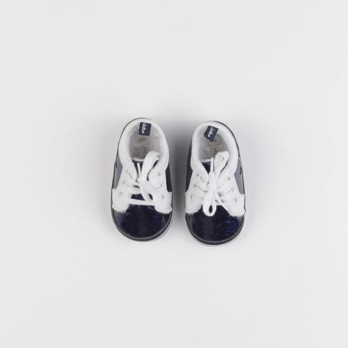 IKKS - chaussons bleu, blanc - pointure 19/20
