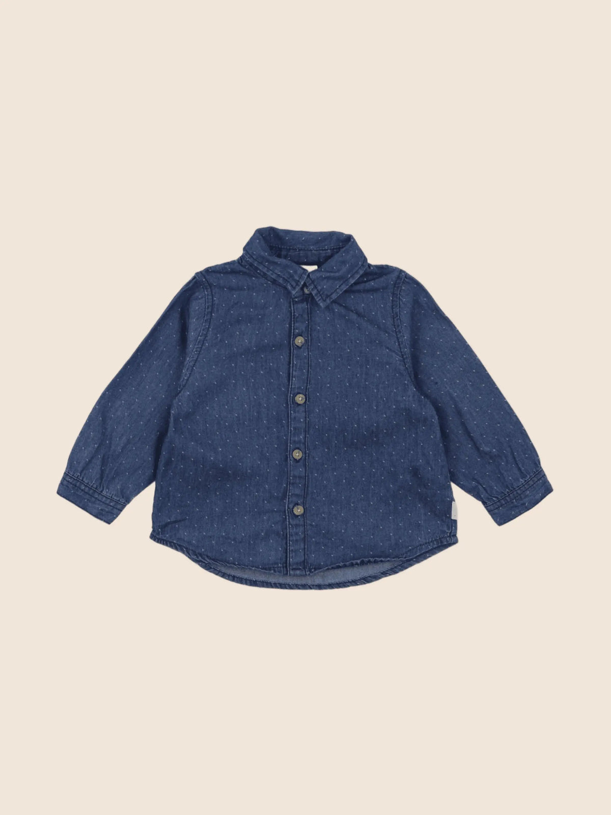 Tape à l'oeil - chemise bleu - 6 mois