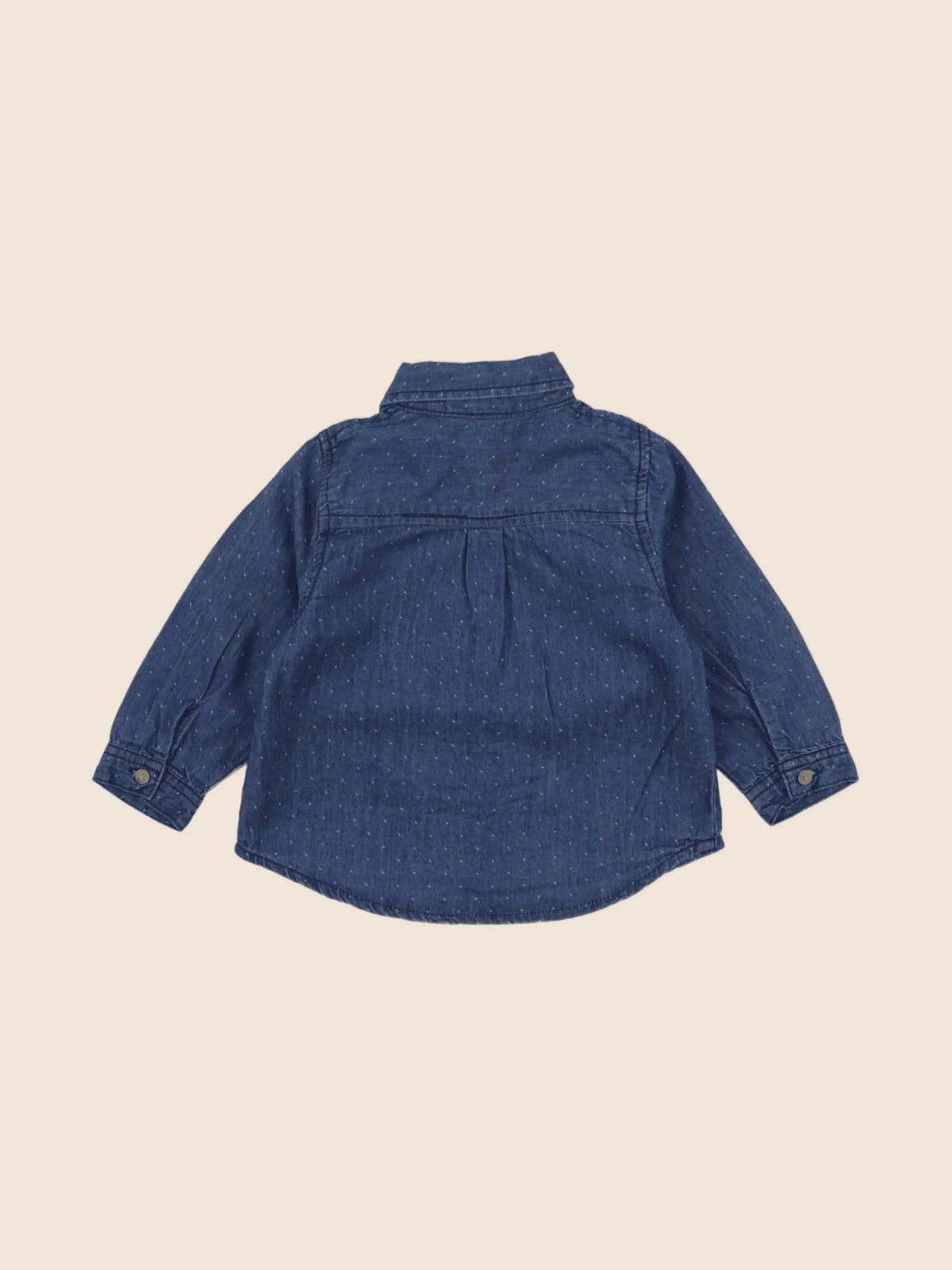 Tape à l'oeil - chemise bleu - 6 mois