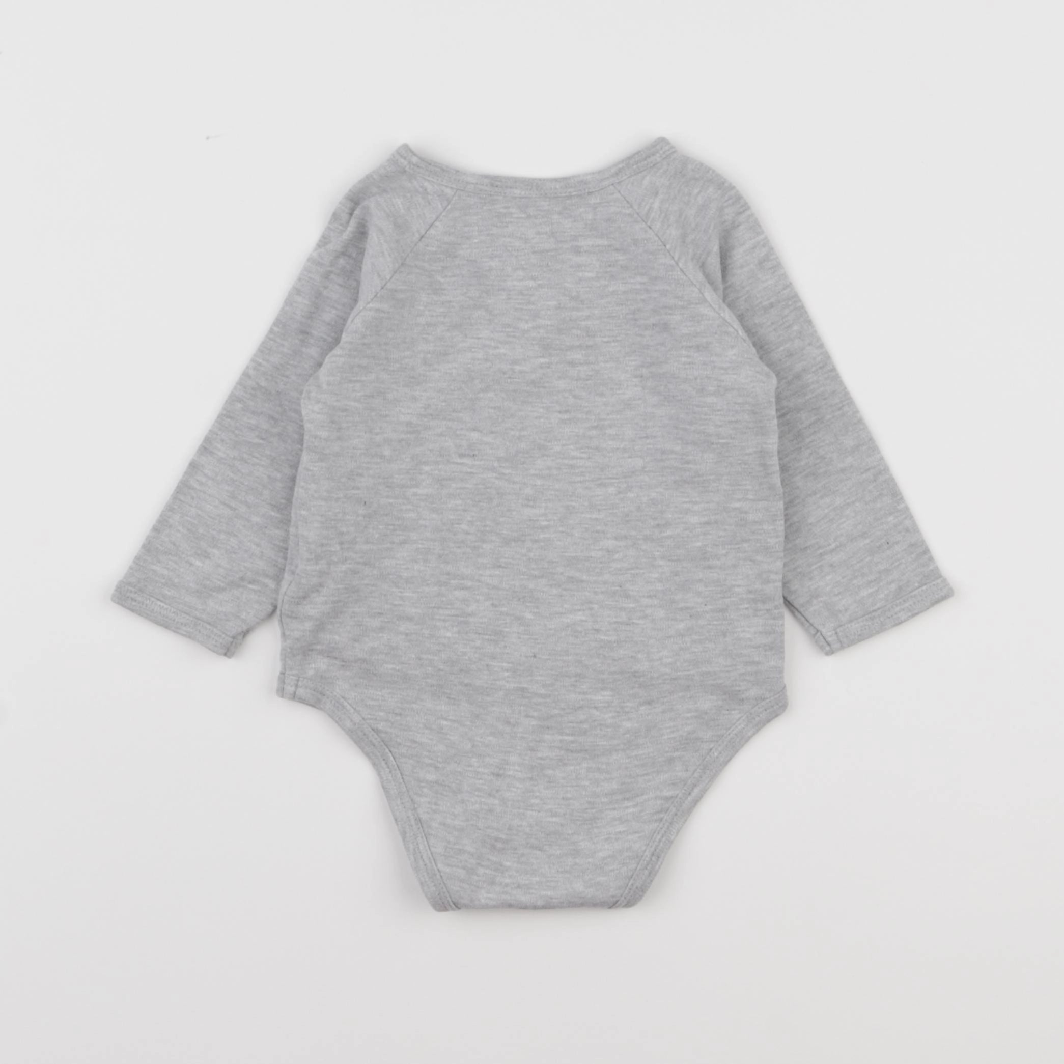 Vertbaudet - body gris - 12 mois