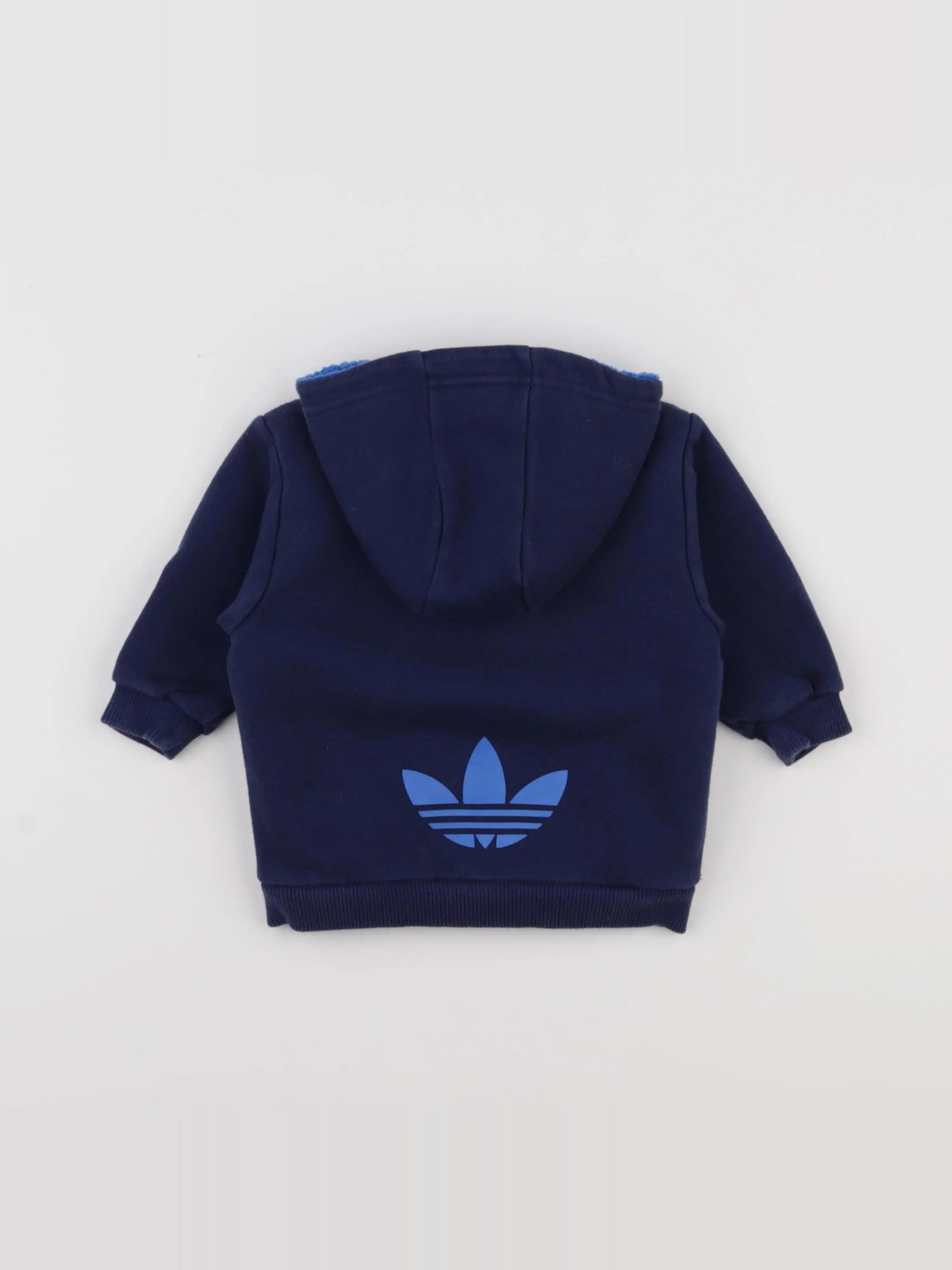 Adidas - sweat bleu - 6 mois