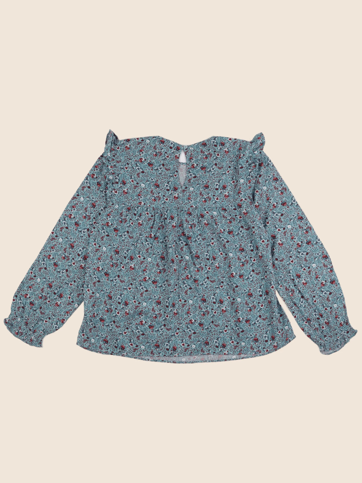 Vertbaudet - blouse vert - 14 ans
