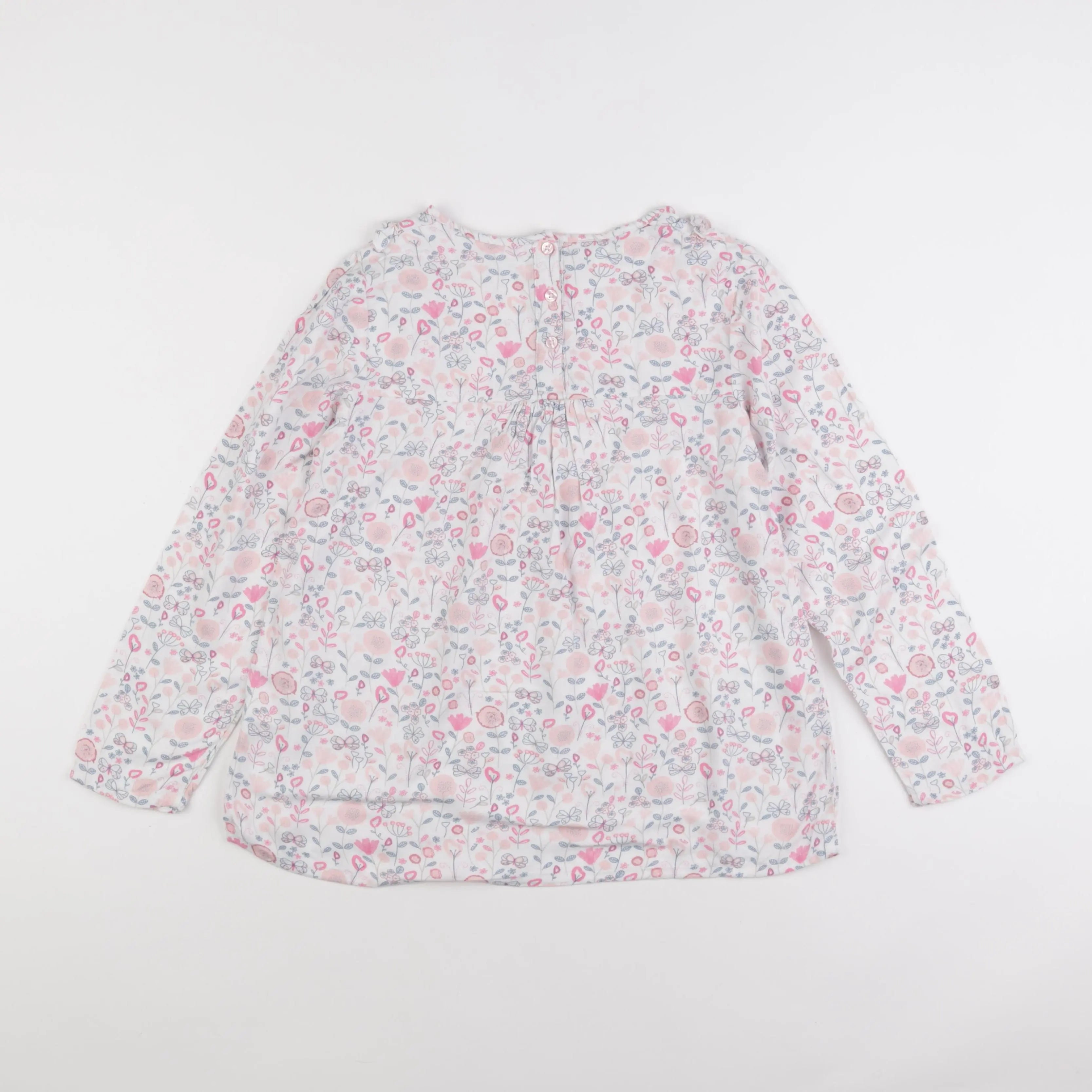 Vertbaudet - blouse rose - 10 ans