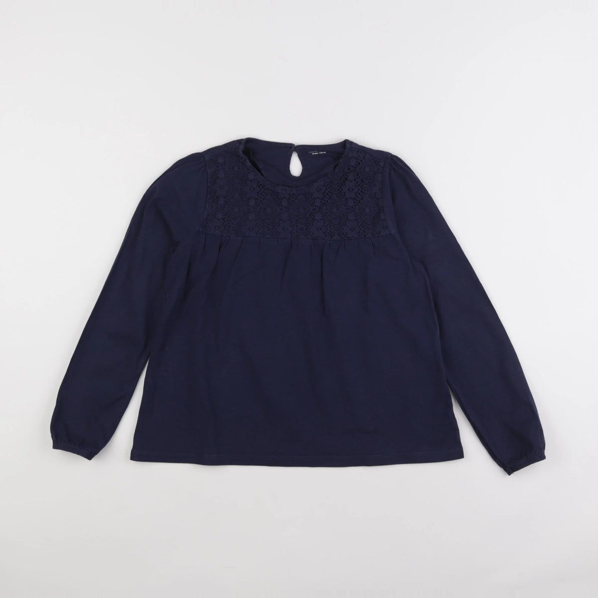 Vertbaudet - tee-shirt bleu - 10 ans