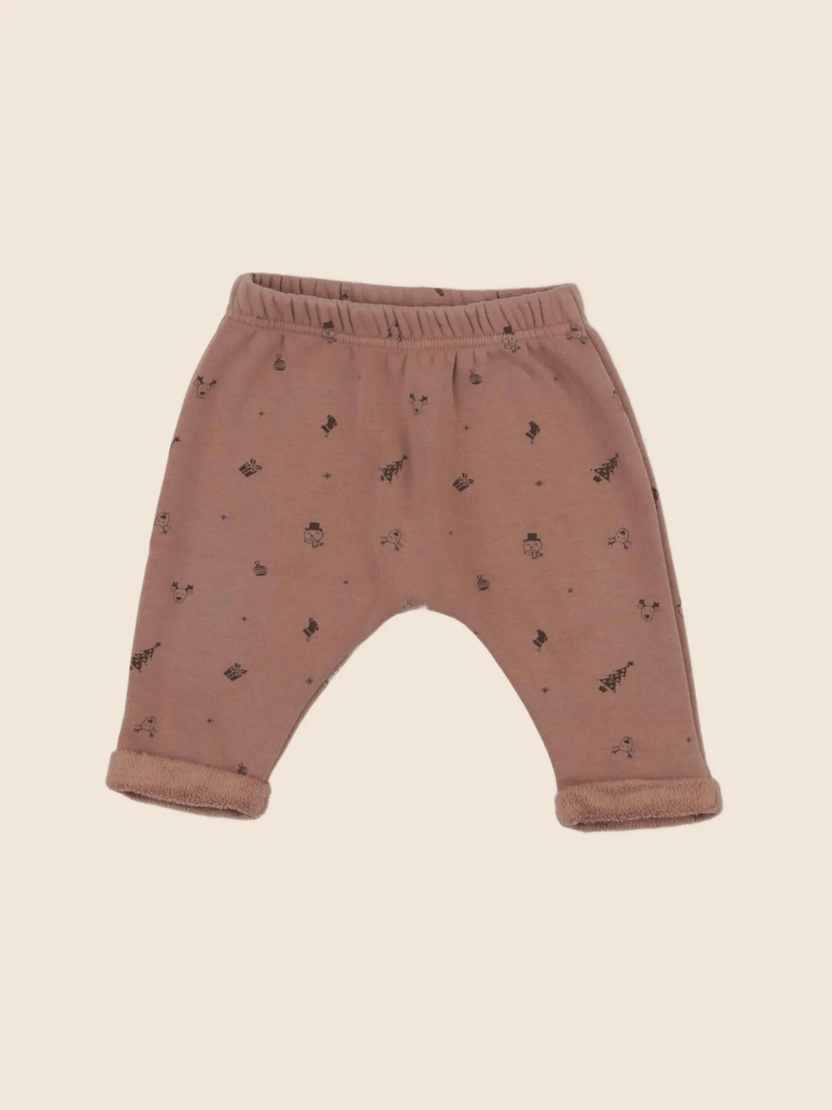 Vertbaudet - sarouel marron - 6 mois