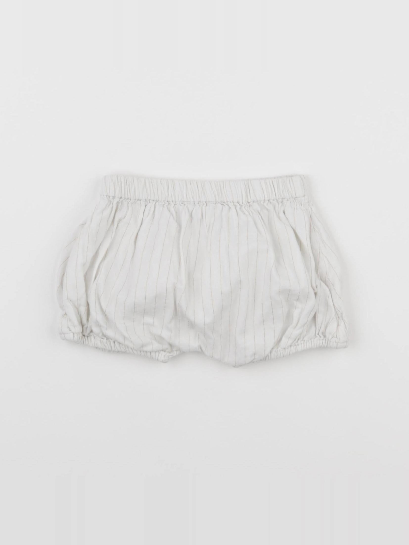 Vertbaudet - bloomer blanc - 9 mois